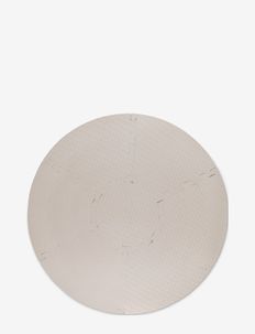 Foam play mat circle - lekematter - light grey