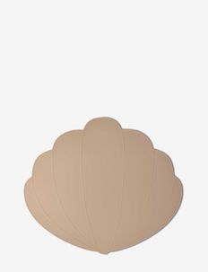Placemat shell Earth brown - stalo kilimėliai - earth brown