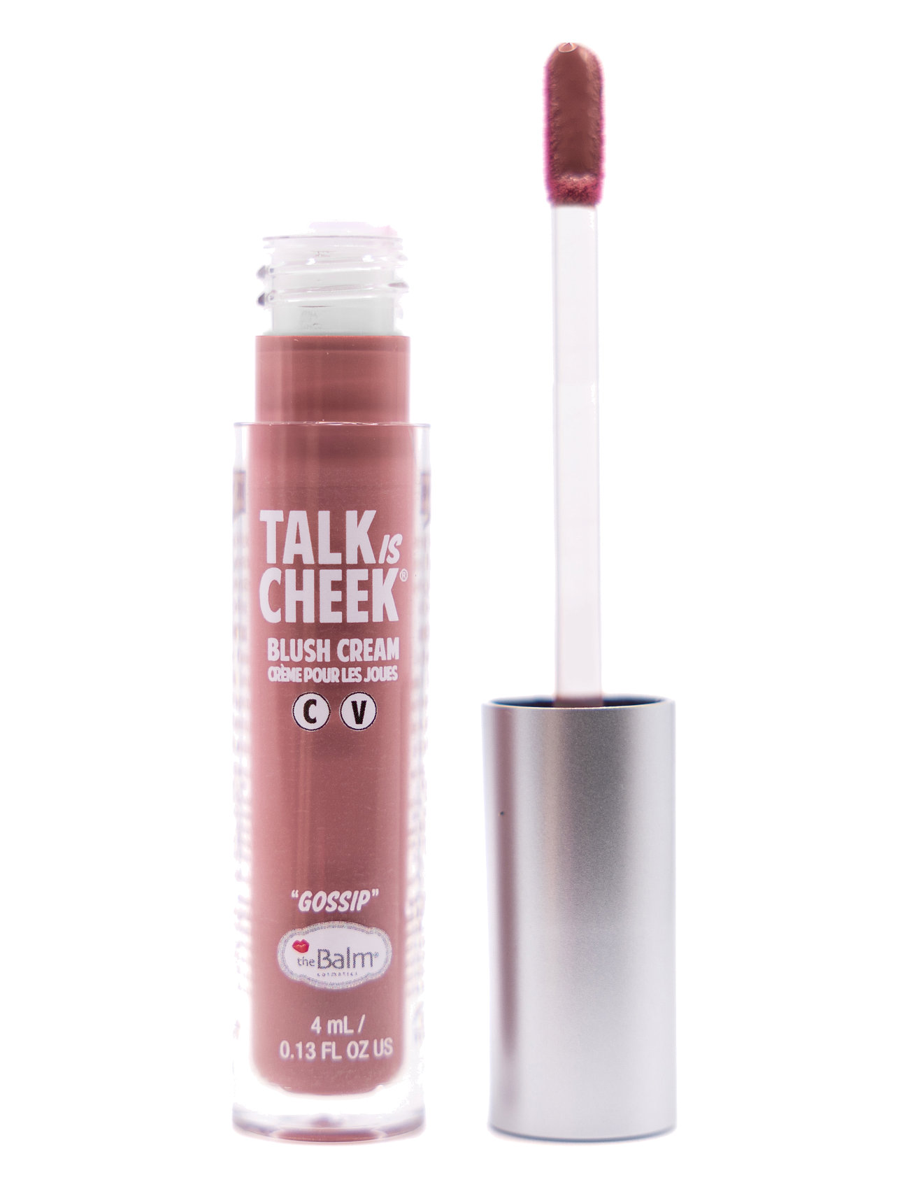 The Balm Talk Is Cheek Cream Blush Gossip, 4 ml, Purple, Ansigt > Rouge, Dame