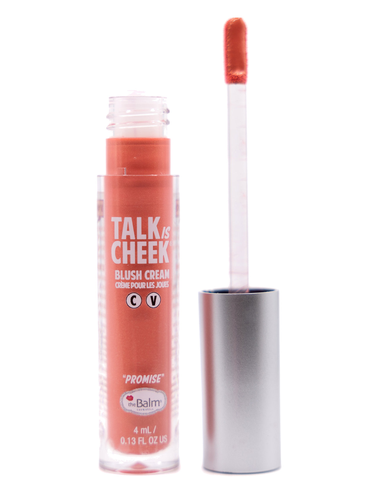 The Balm Talk Is Cheek Cream Blush Promise, 4 ml, Nude, Ansigt > Rouge, Dame