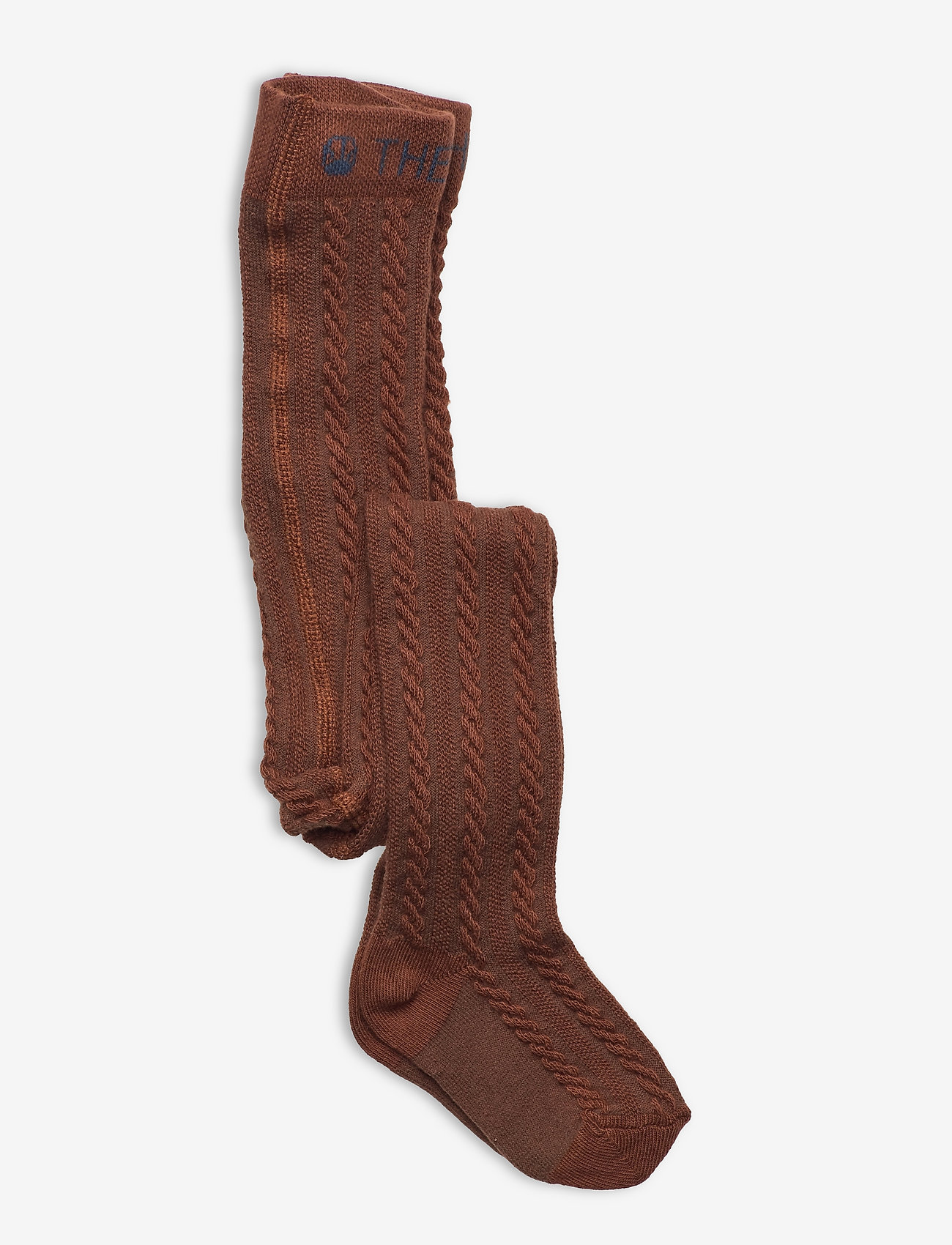 brown cable tights