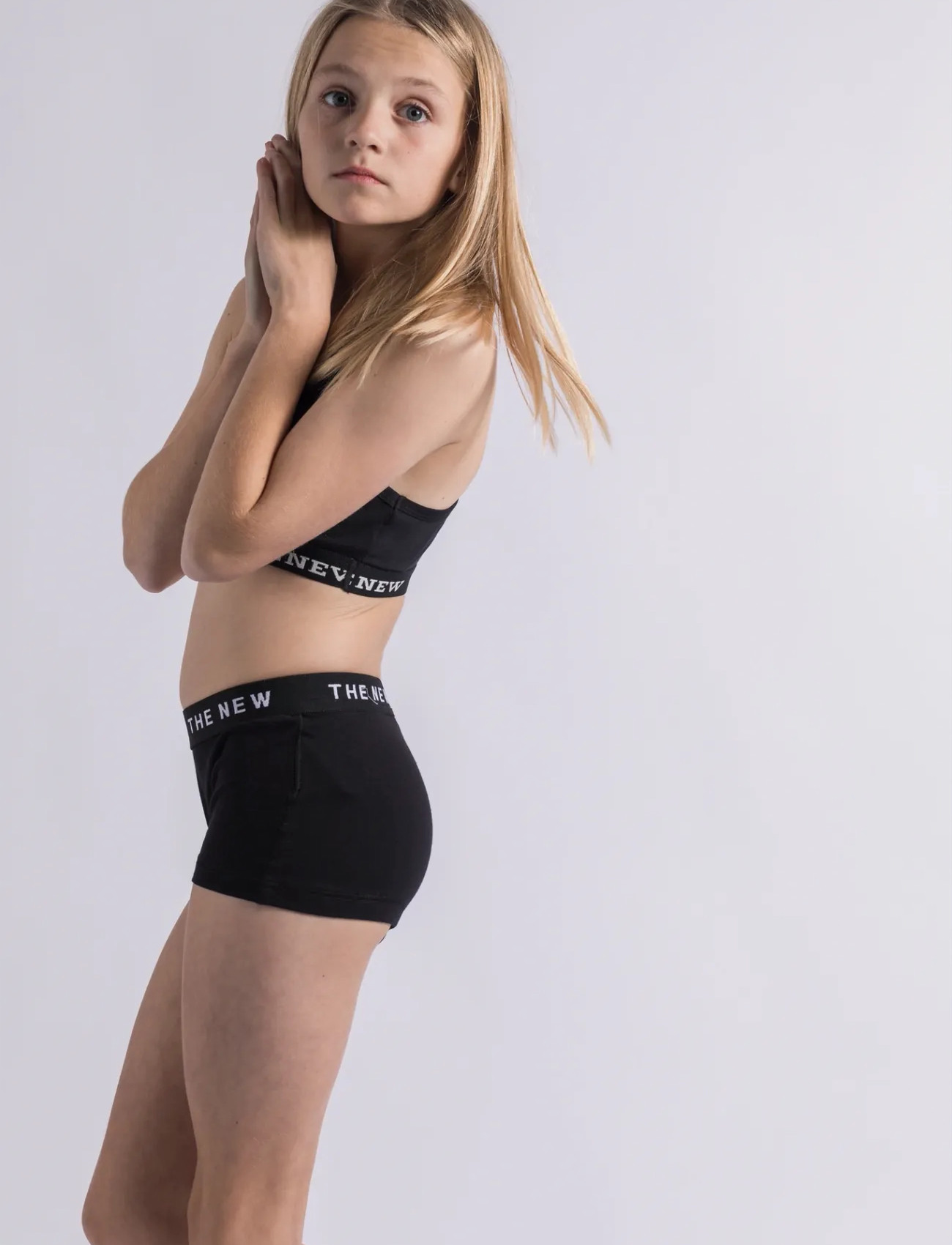 The New 2-Pack Top Noos, 158/164, Black, Undertøj > Toppe, Børn