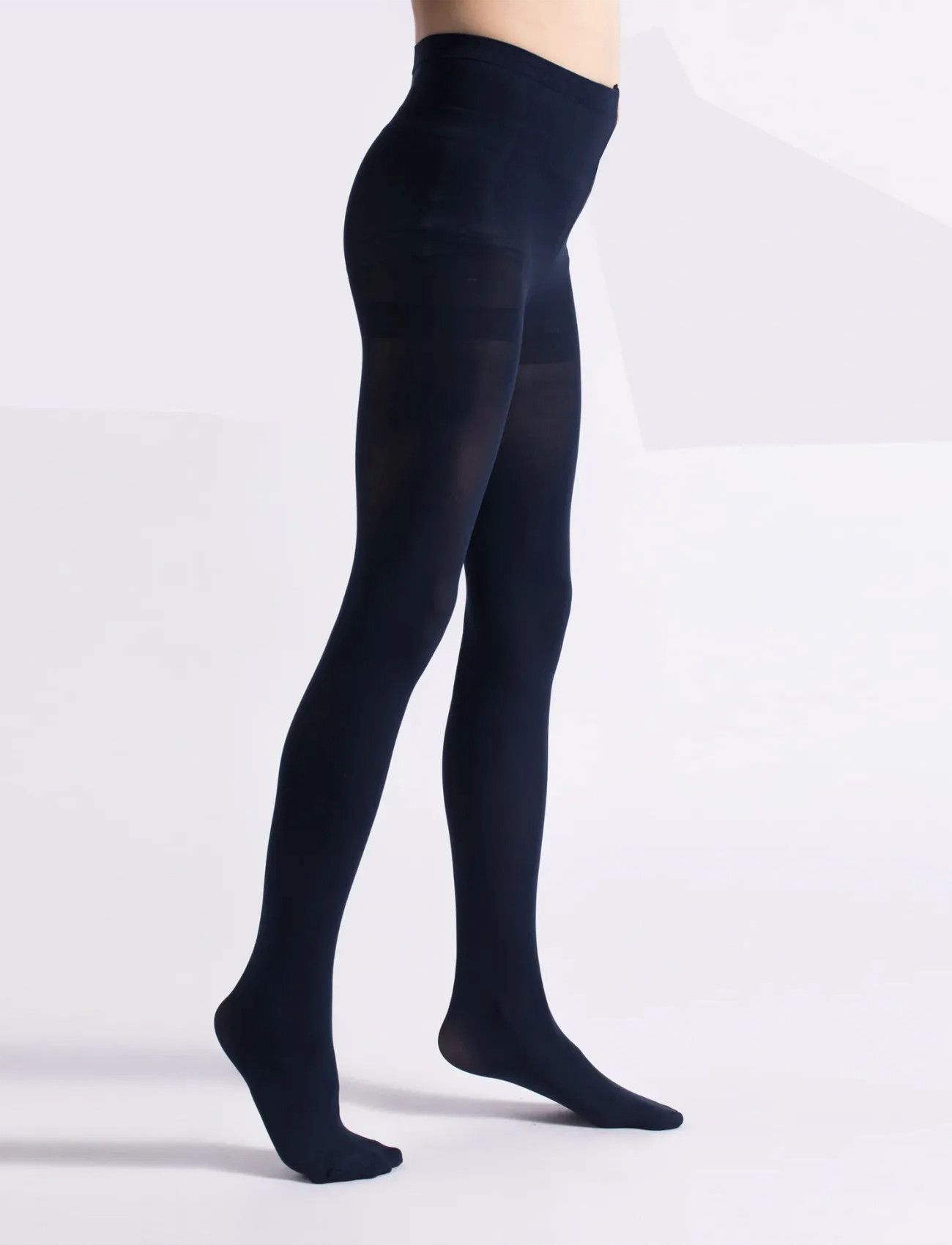 Basic Noos 60 Denier Tights 2-Pack Black str. 7/8år