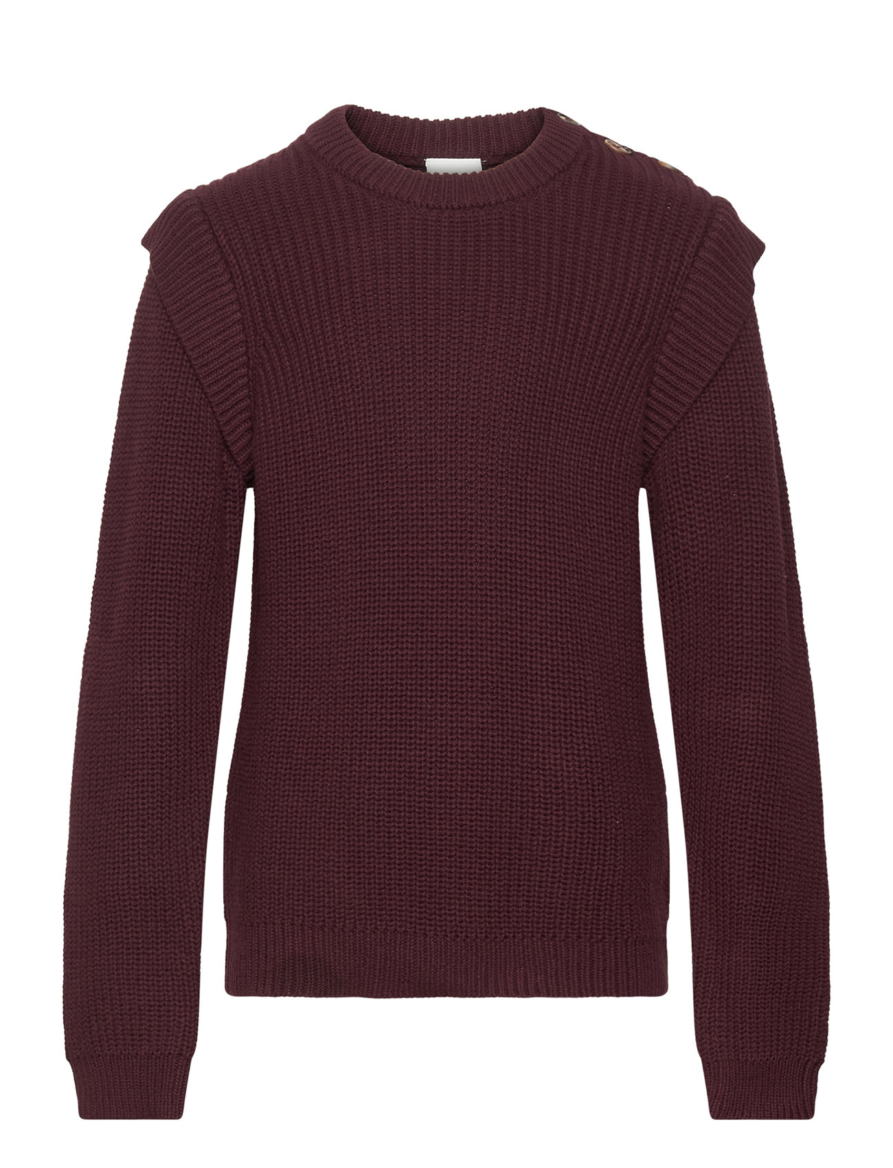 Tndaya Knit Pullover Burgundy The New