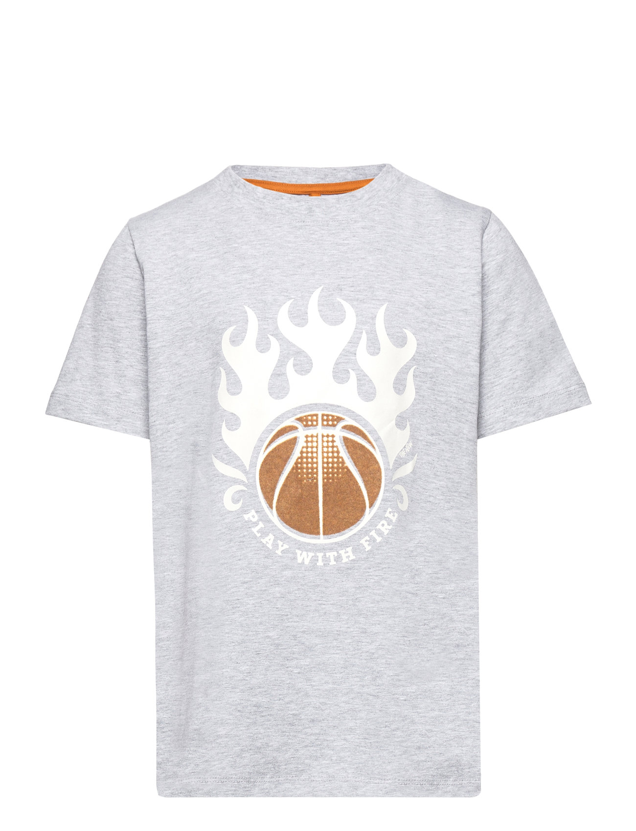 Tnfasket S_S Tee Grey The New