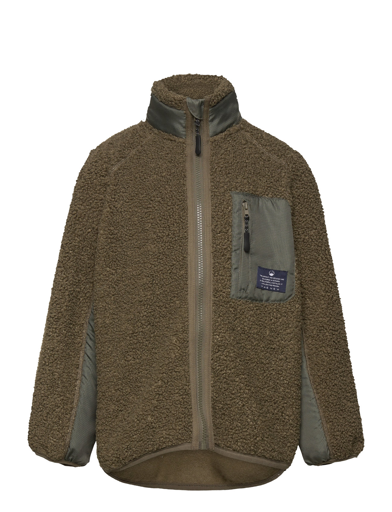 The New Tnleopold Teddy Jacket Khaki Green