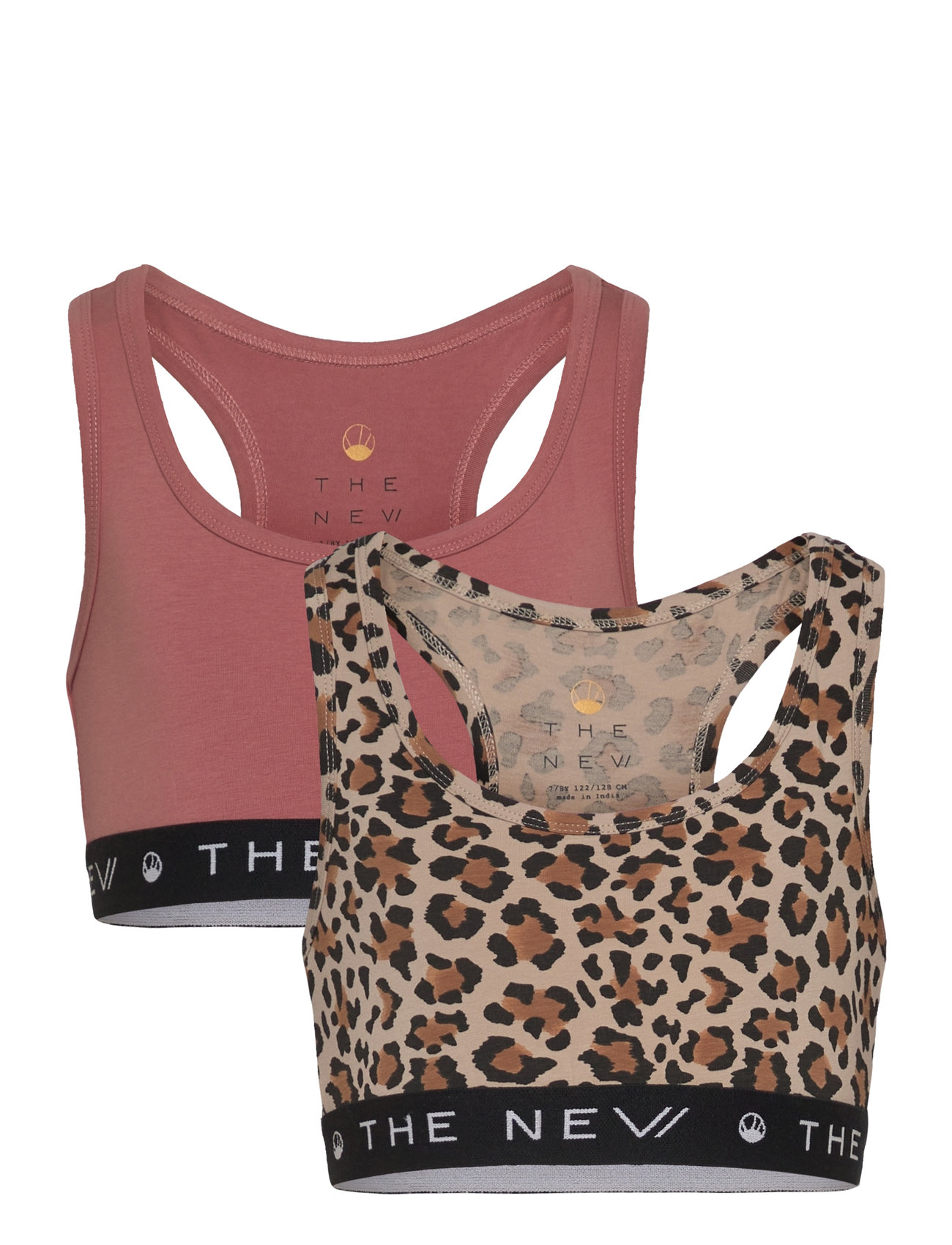The New Tnthe New Top 2-Pack, 98/104, Multi/patterned, Undertøj > Toppe, Børn