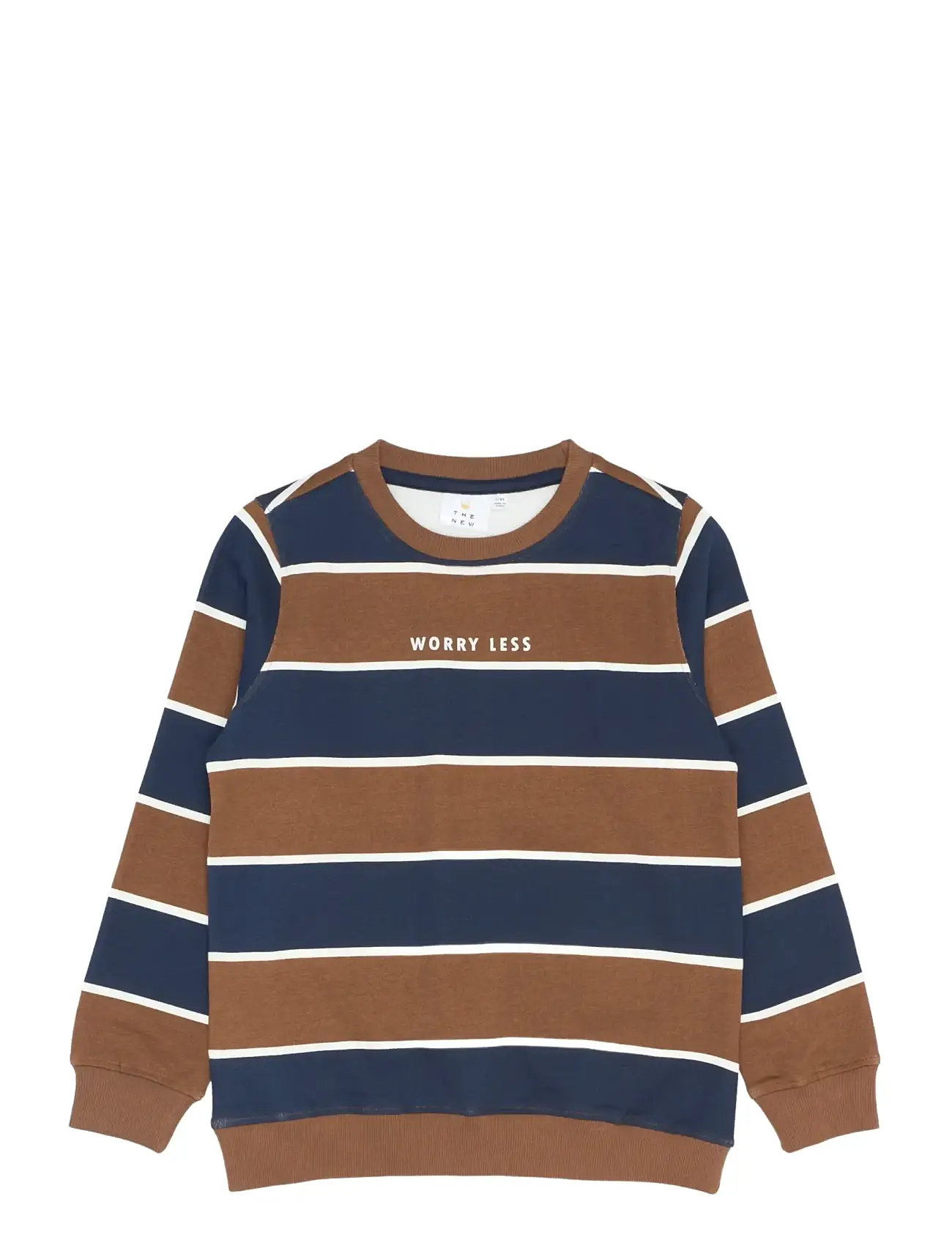 THE NEW Tnpierno Sweatshirt Braun - 134/140 - Kinder