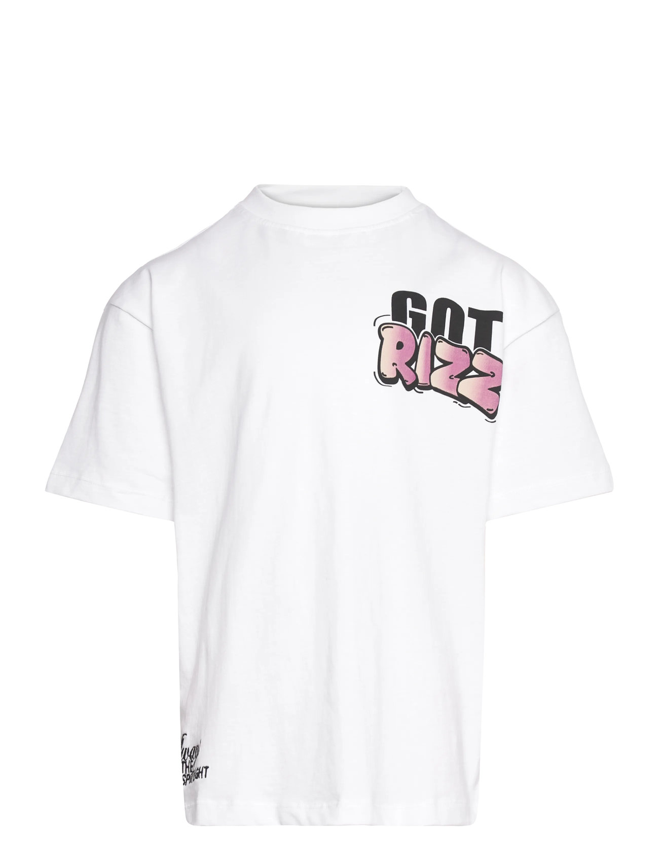 THE NEW Tnregan Os S_S Tee Weiß - 122/128 - Kinder