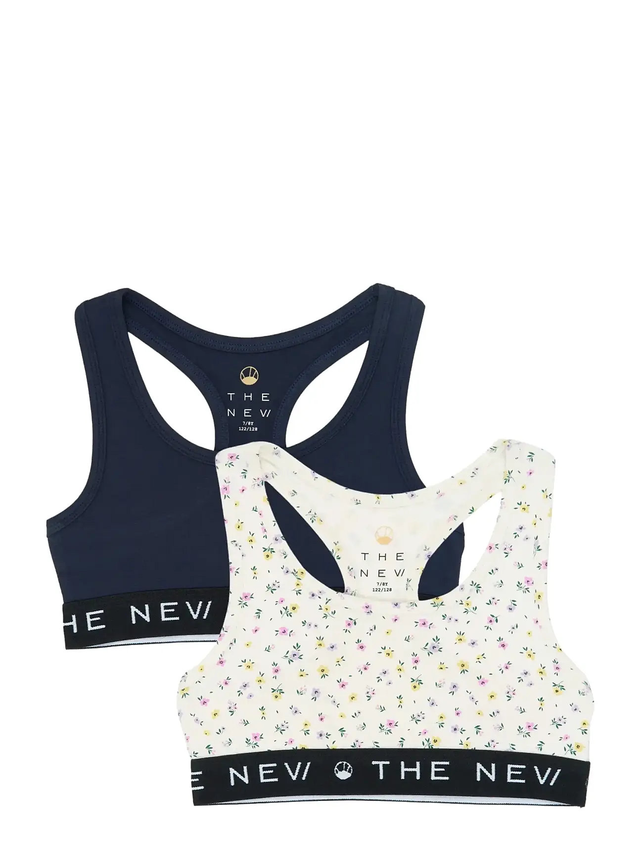 The New Tnthe New Top 2-Pack, 146/152, Navy, Undertøj > Toppe, Børn