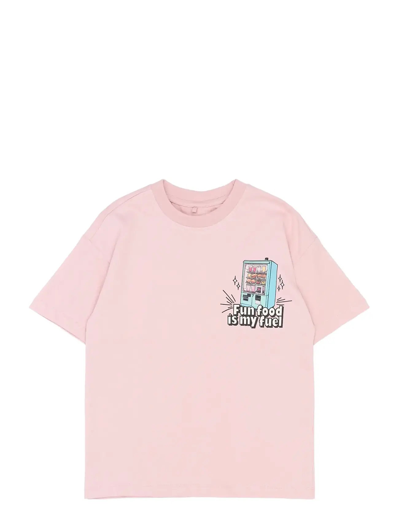 THE NEW Tnsnack Os S_S Tee Pink - 146/152 - Kinder
