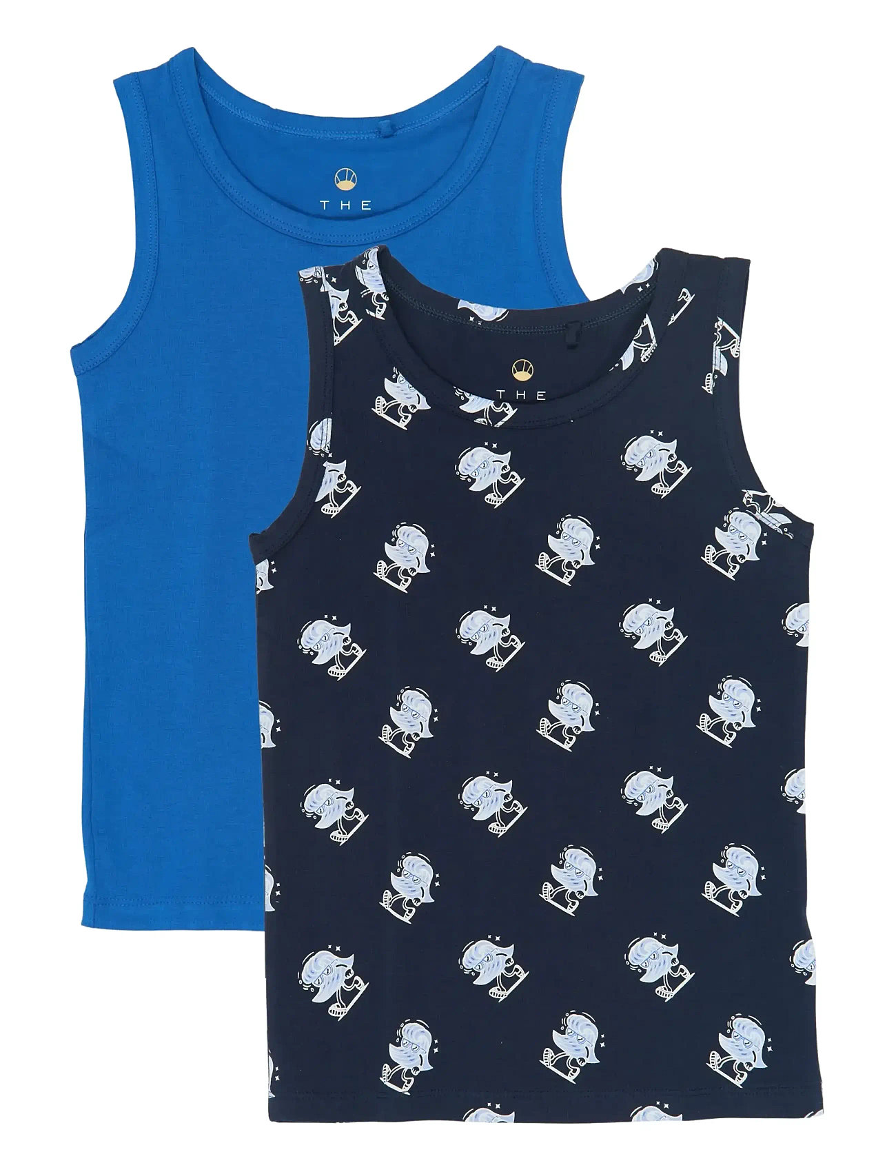 THE NEW Tnthe New Tank Oberteil 2-Pack Blau - 134/140 - Kinder