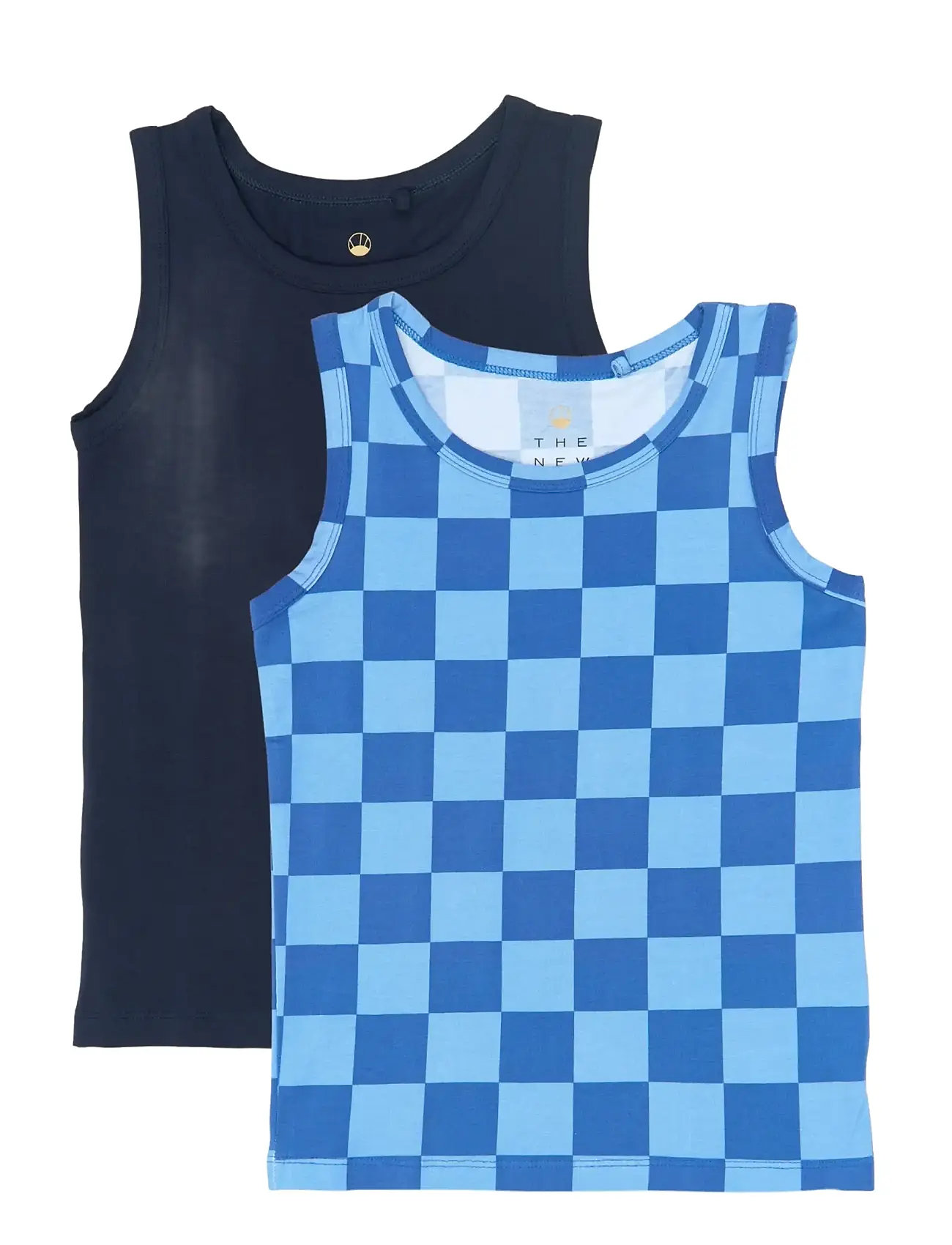 THE NEW Tnthe New Tank Oberteil 2-Pack Navy - 122/128 - Kinder