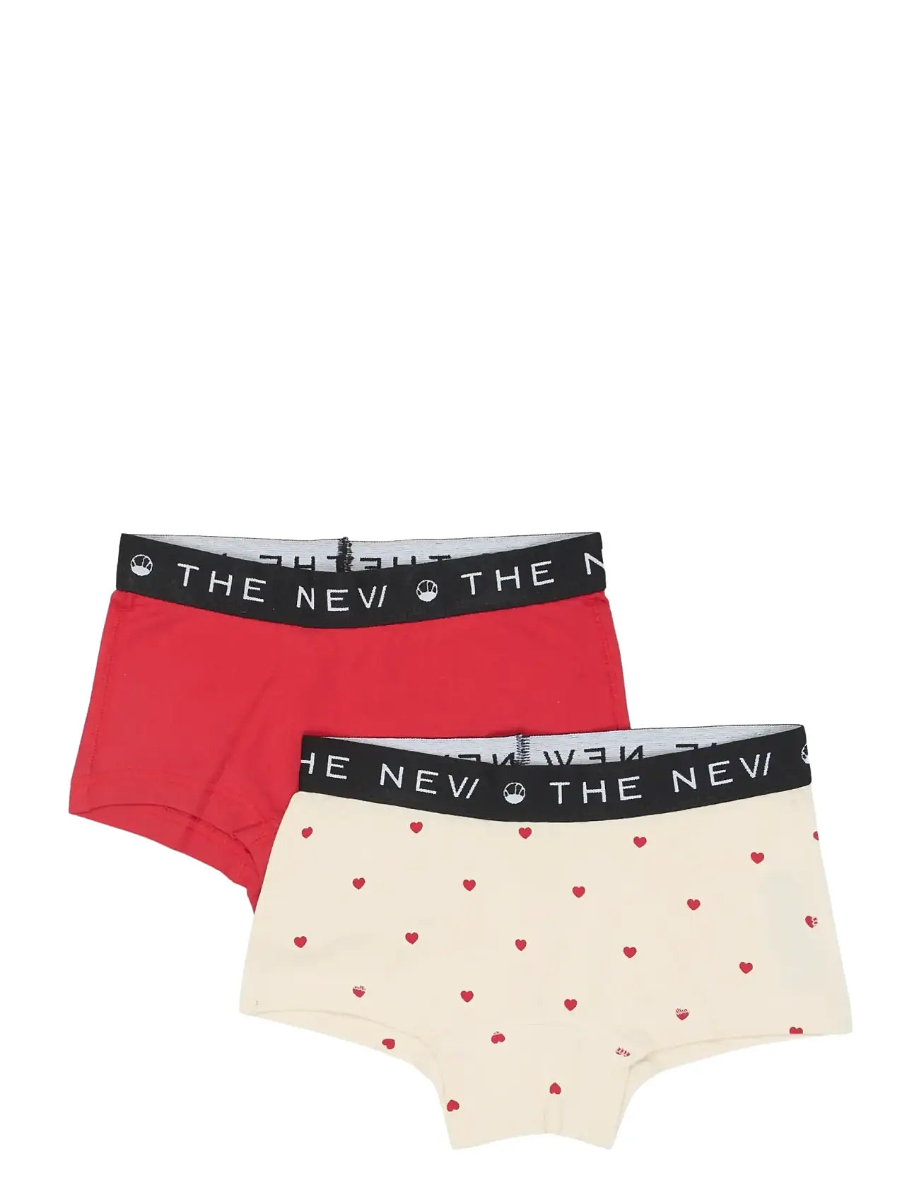 THE NEW Tnthe New Hipsters 2-Pack Cream - 122/128 - Kinder