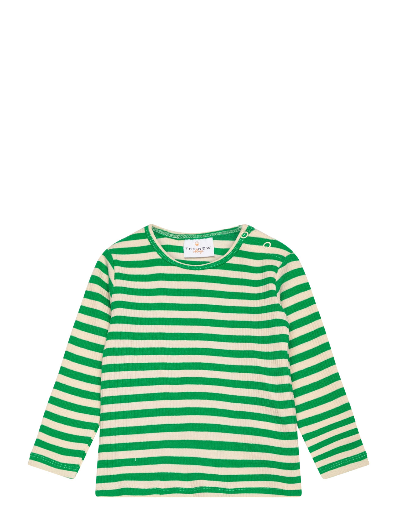 Tnsfinn L_S Rib Tee Green The New