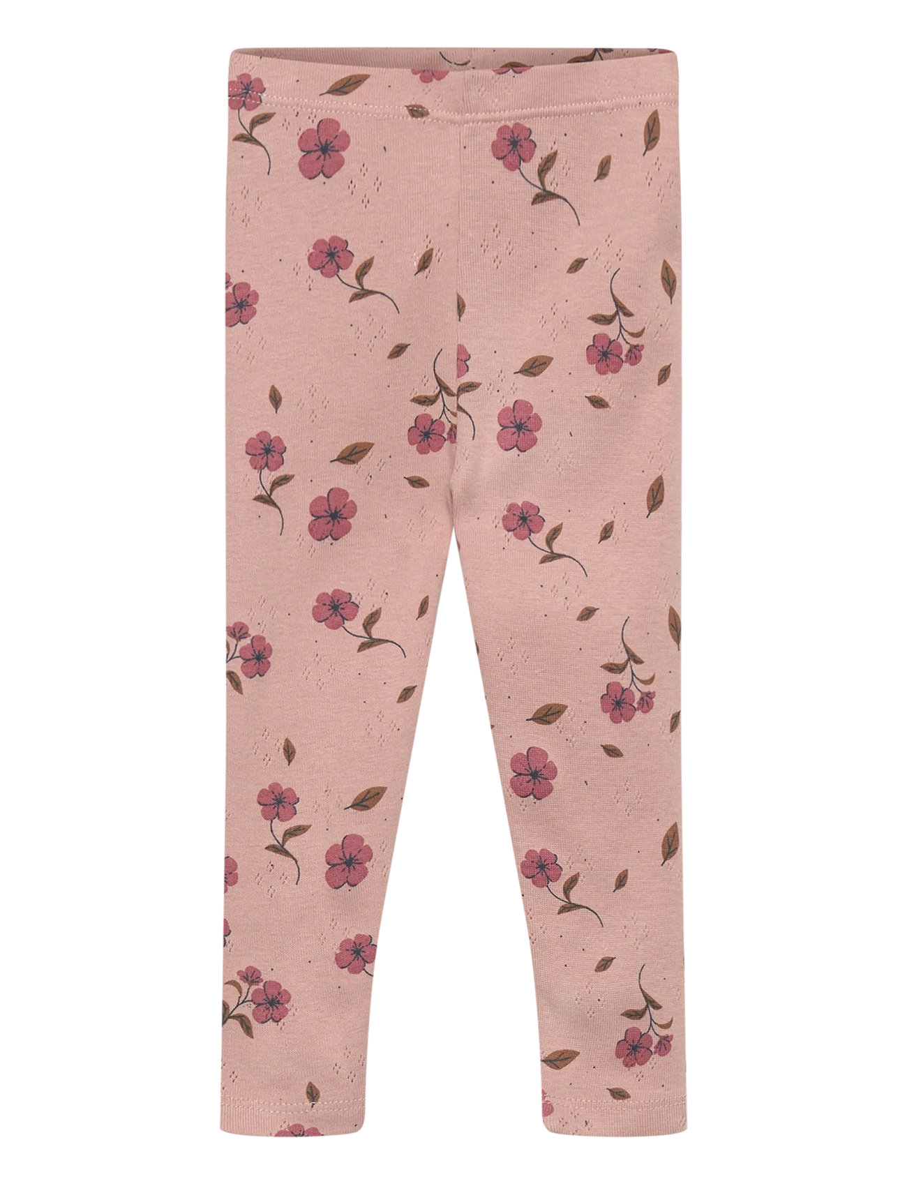 THE NEW Tnsbpicole Pointelle Leggings Pink - 62 - Kinder