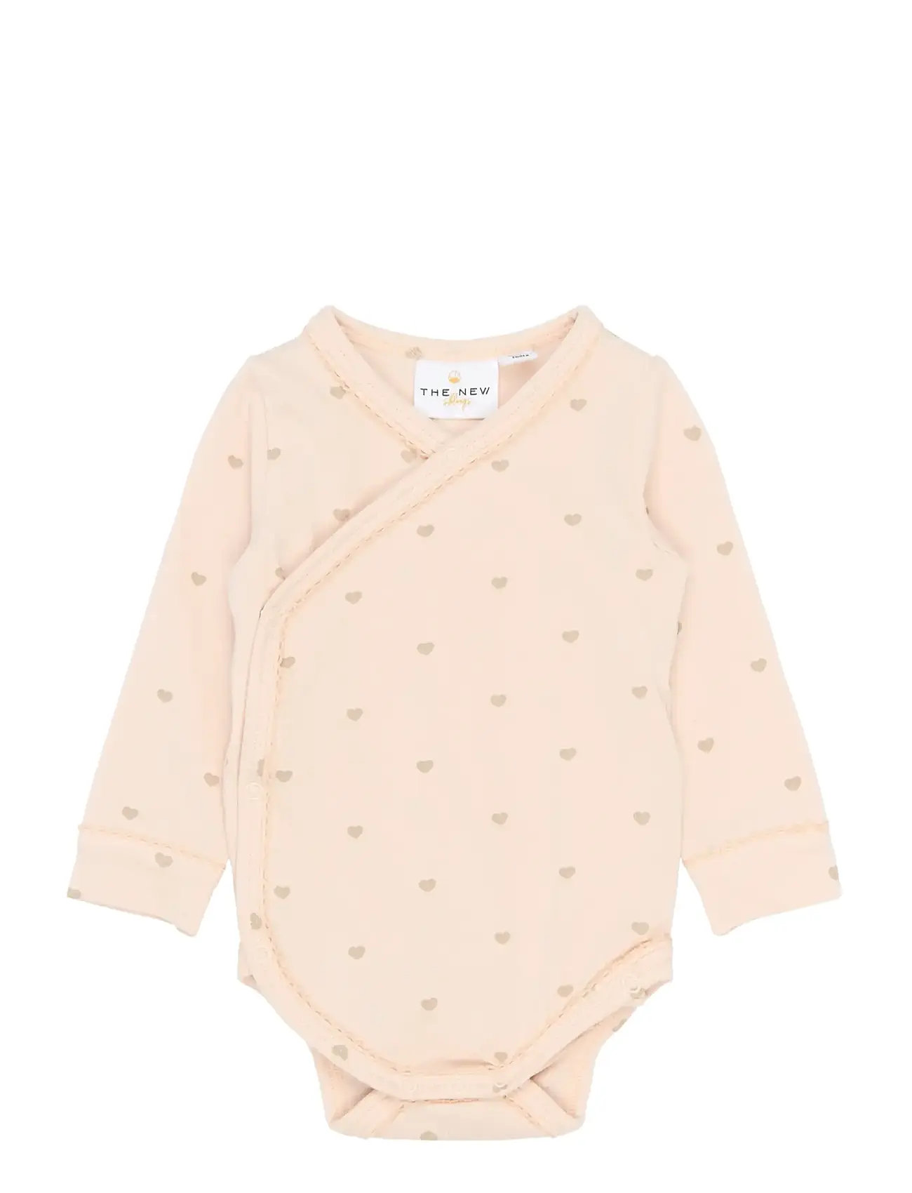 The New Tnsbnova L_S Wrap Body, 50, Pink, Kroppe > Wrap-Kroppe, Børn