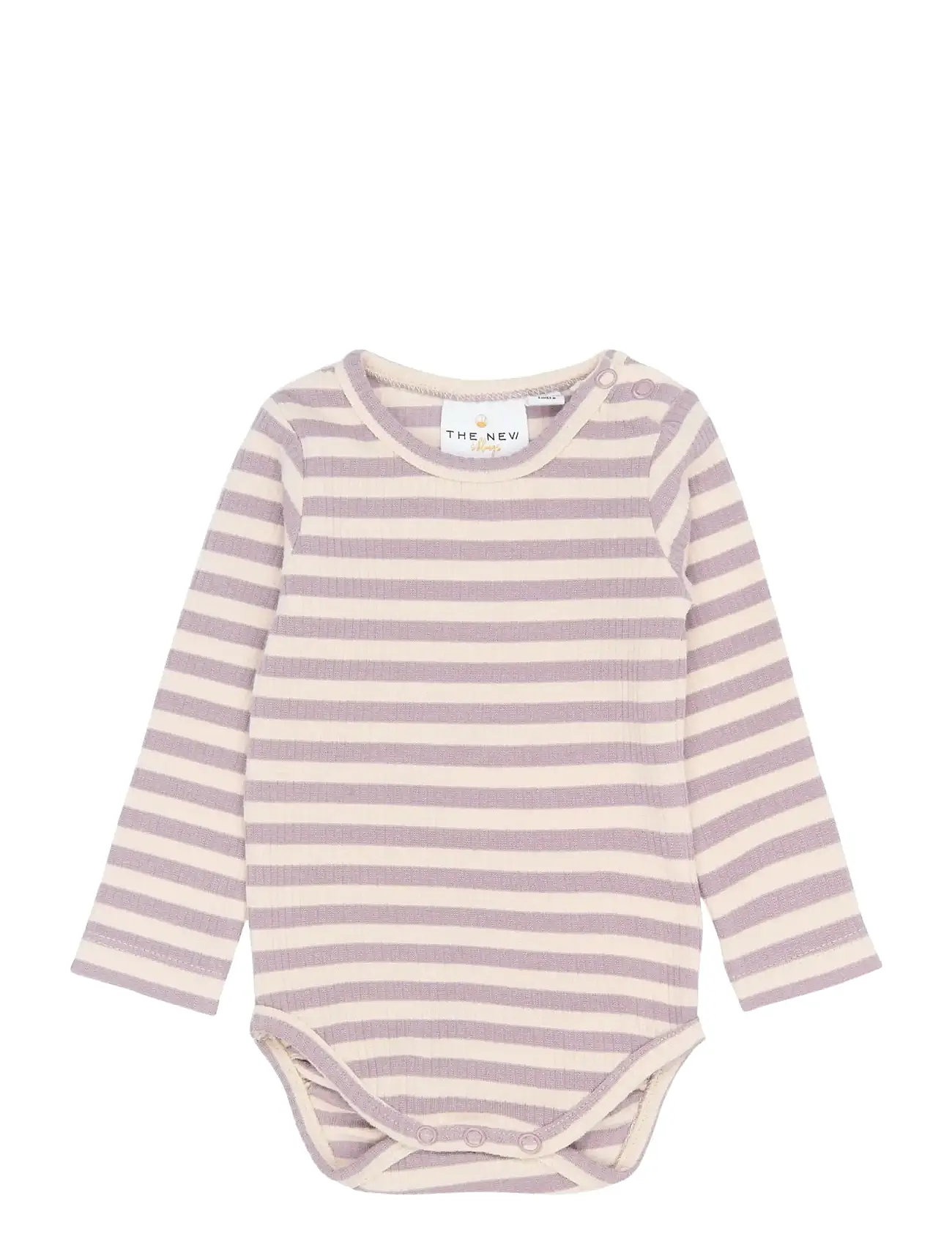 The New Tnsbfro L_S Rib Body, 92, Multi/patterned, Bodys > Langærmede, Børn