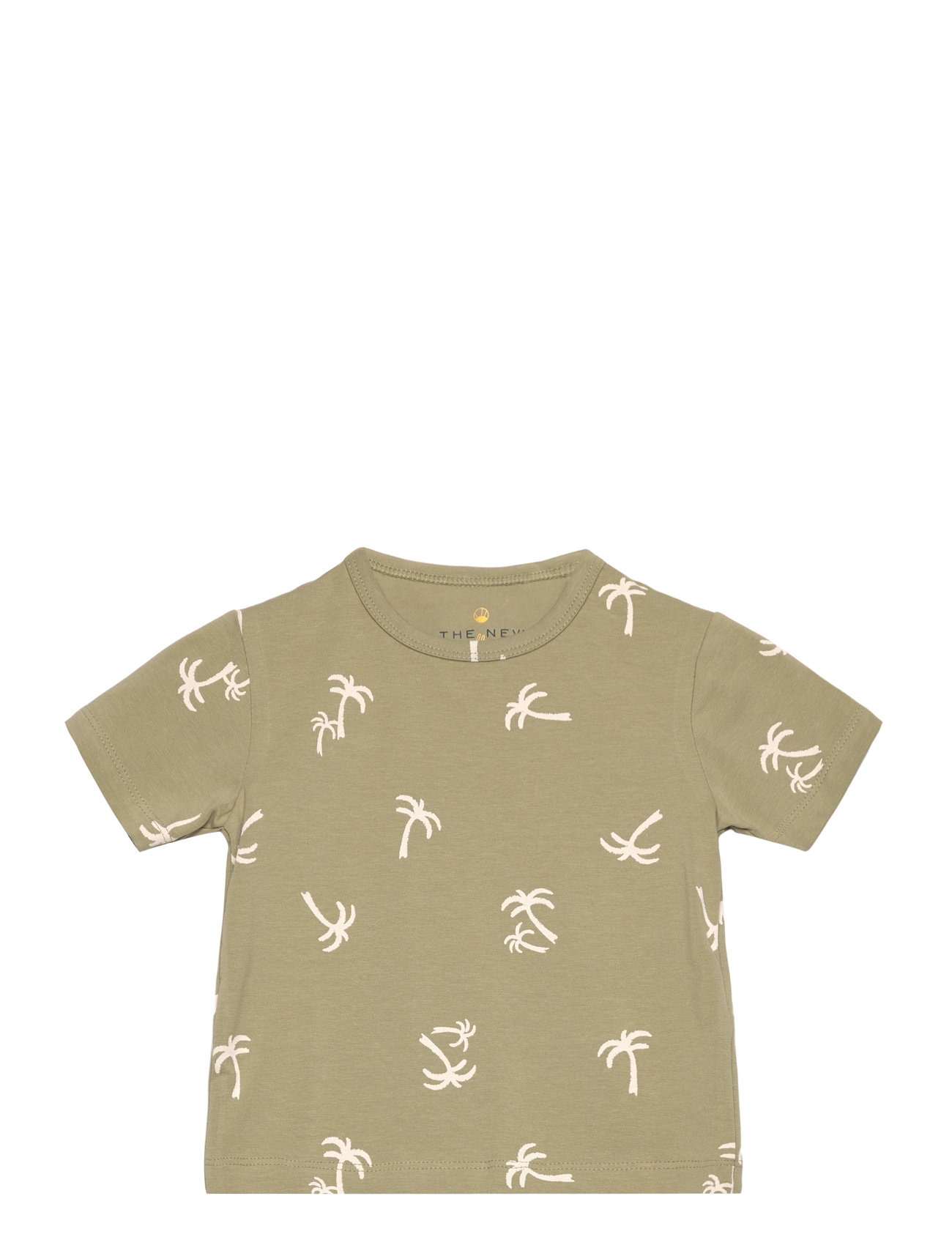THE NEW Tnstotto S_S Tee Khaki - 110 - Kinder