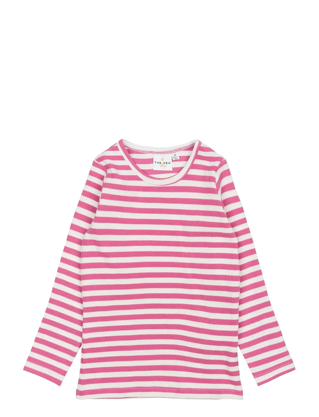 THE NEW Tnstfro L_S Rib Tee Pink - 98 - Kinder