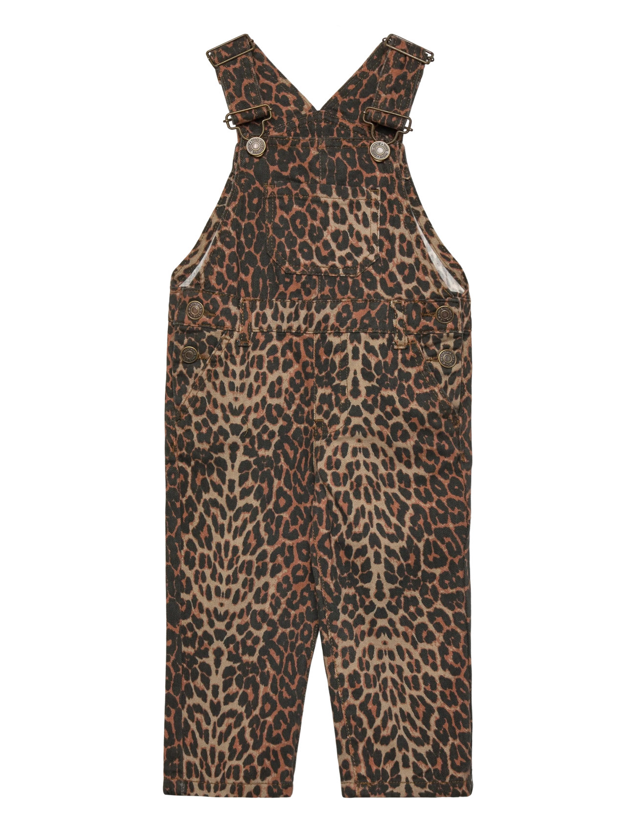 THE NEW Tnstpaloma Denim Dungarees Braun - 110 - Kinder