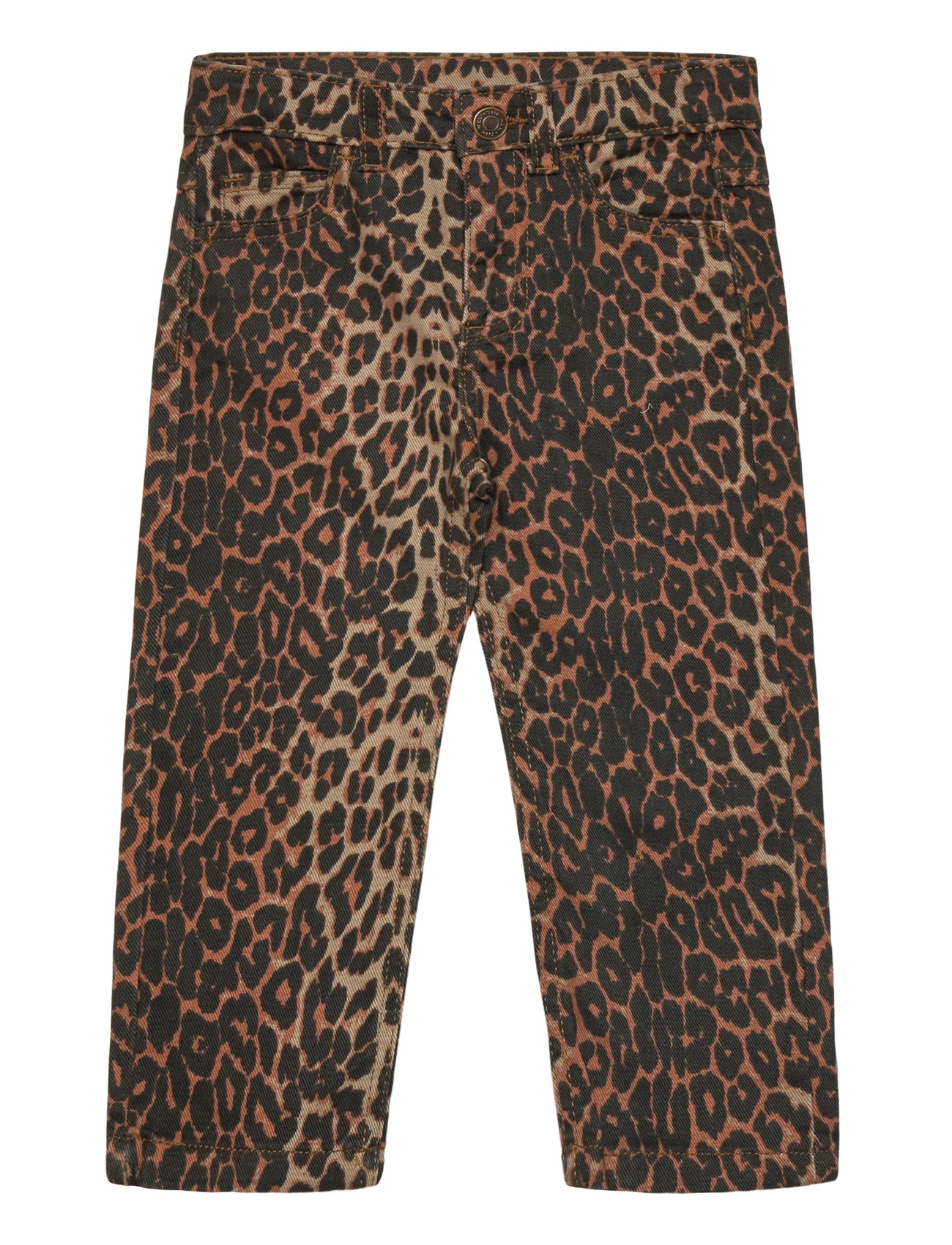 The New Tnstpaloma Straight Jeans, 98, Brown, Jeans > Almindelige Jeans, Børn