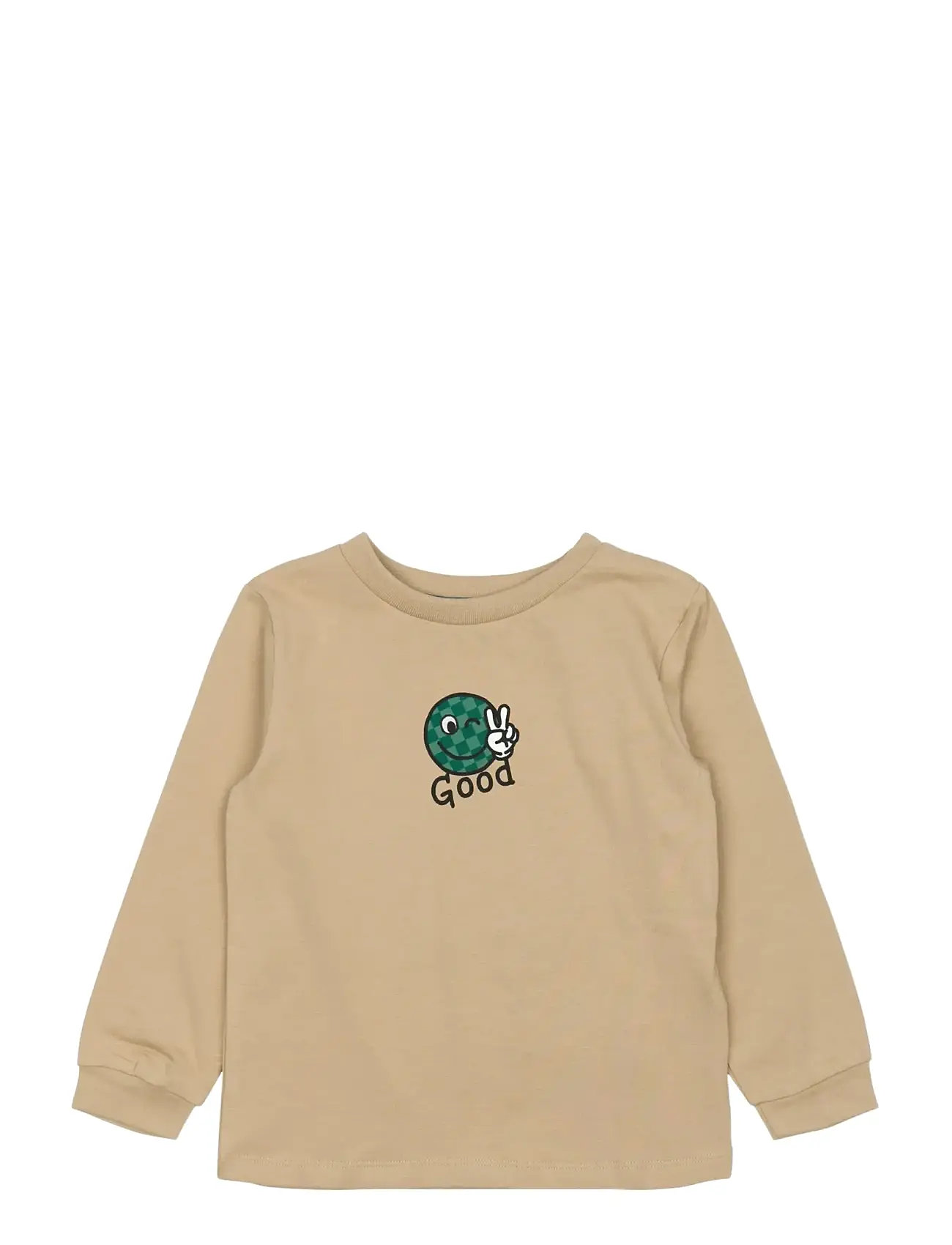THE NEW Tnstpatton L_S Tee Beige - 110 - Kinder