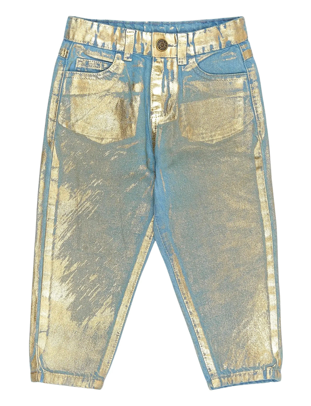 The New Tnstroxanne Carrot Jeans, 104, Blue, Jeans > Løse Jeans, Børn