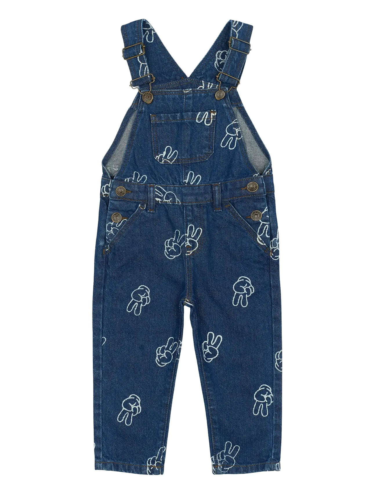 THE NEW Tnstprosper Denim Dungarees Blau - 86 - Kinder