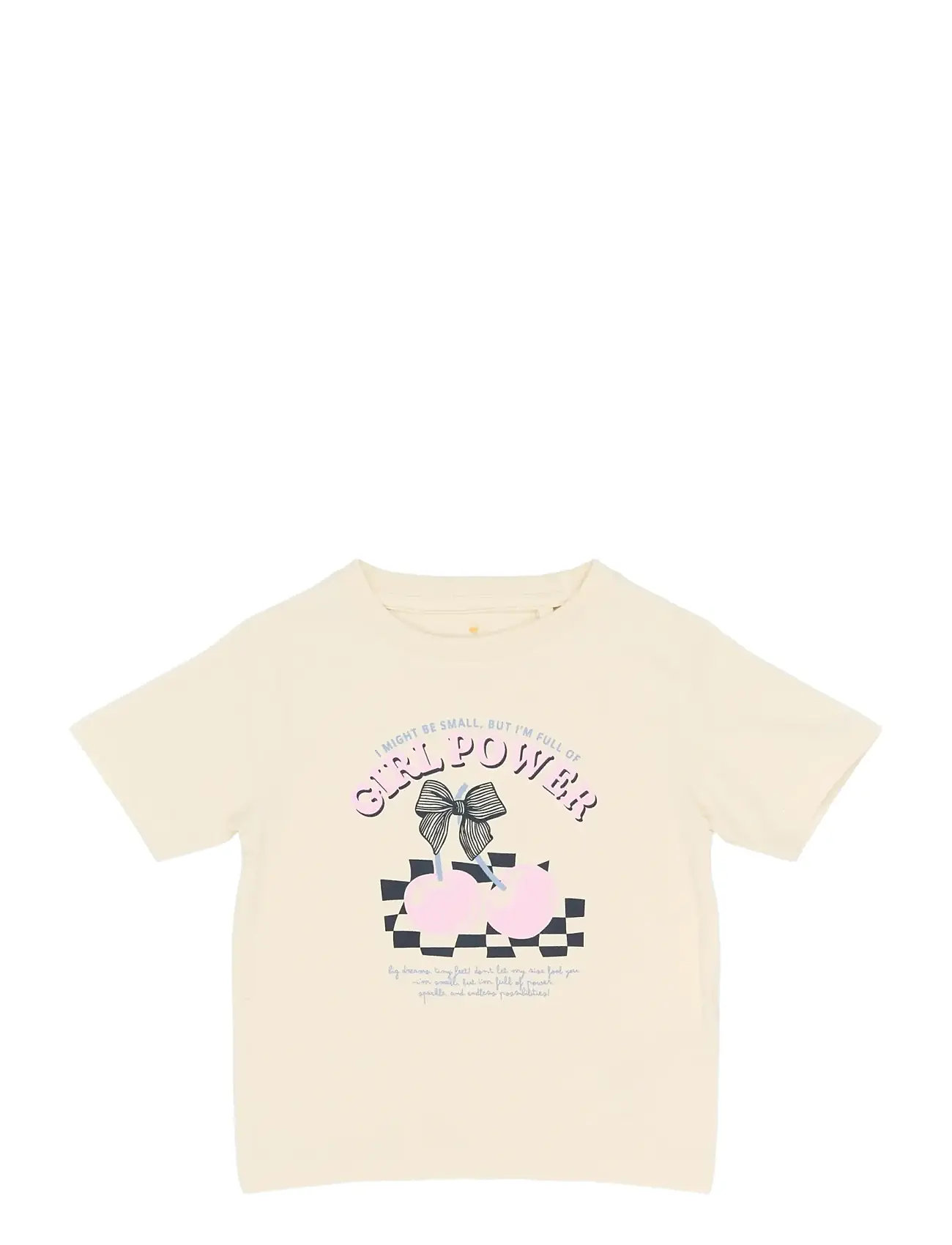 THE NEW Tnstserena S_S Tee Cream - 98 - Kinder