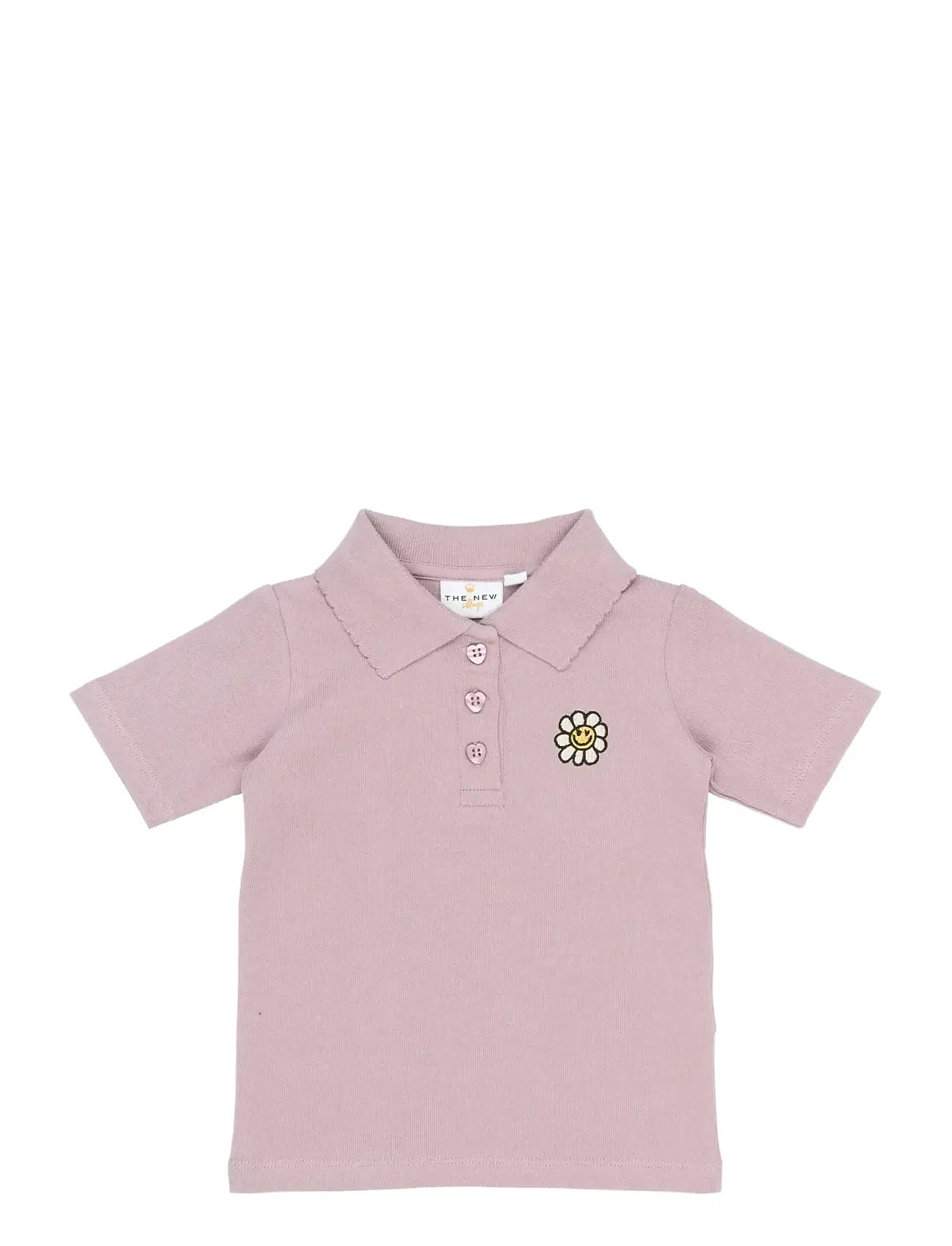THE NEW Tnstsigbritta S_S Polo Pink - 98 - Kinder
