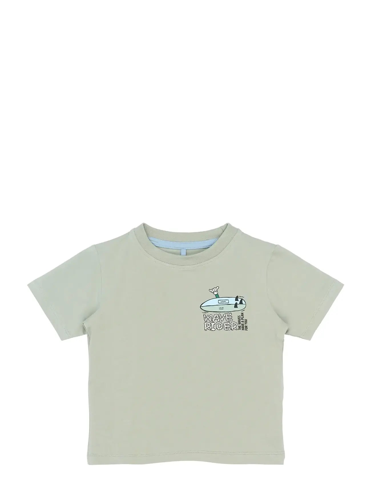THE NEW Tnstsigurd S_S Tee Khaki - 110 - Kinder