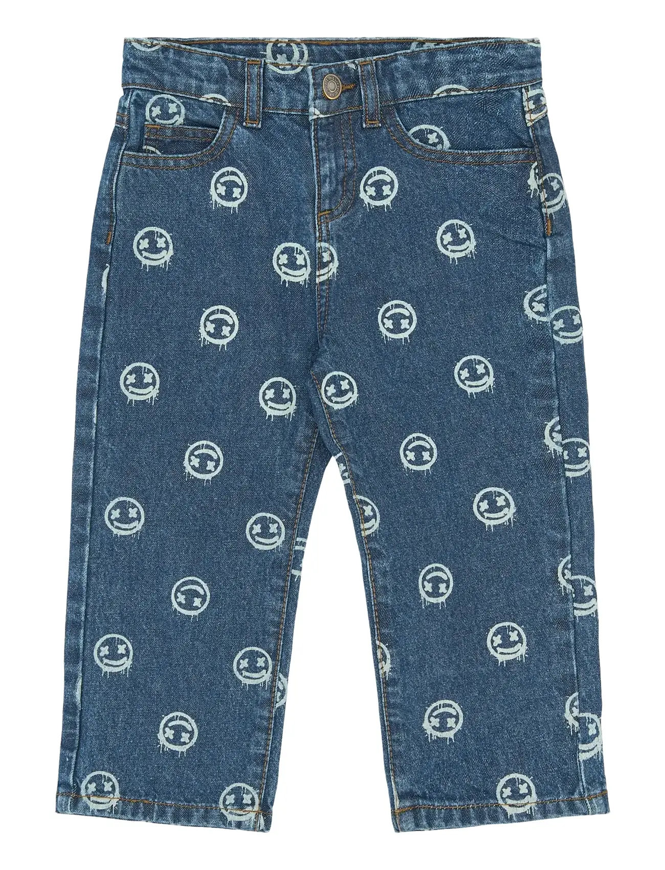 THE NEW Tnstspero Baggy Fit Jeans Blau - 104 - Kinder