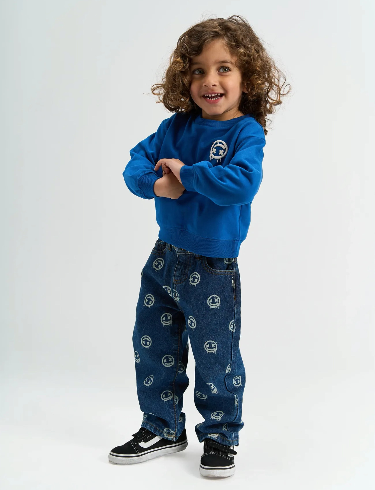 The New Tnstspero Baggy Fit Jeans, 98, Blue, Jeans > Løse Jeans, Børn