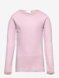 TNBAILEY L_S TEE - t-shirts à manches longues - dawn pink