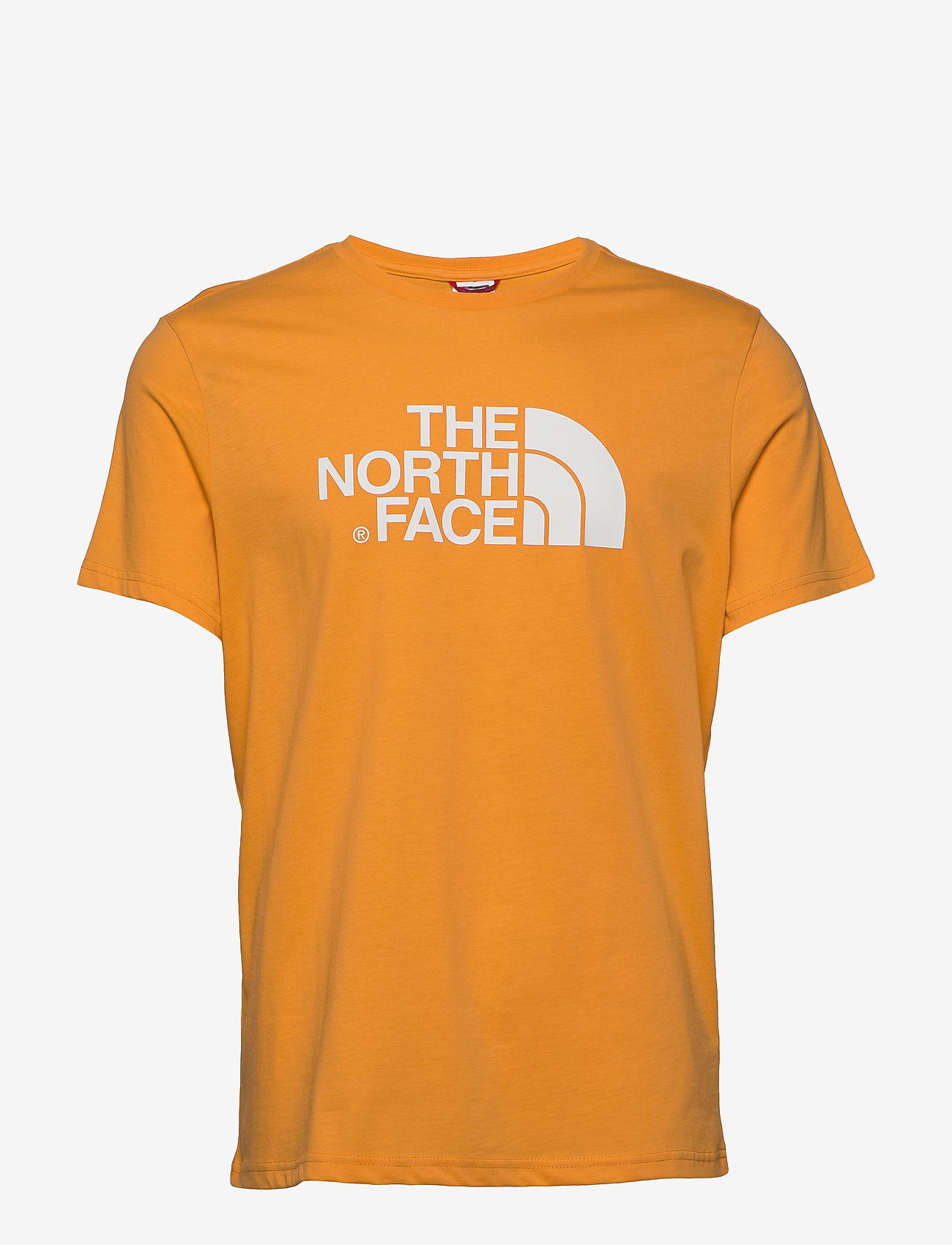 the north face t shirt orange