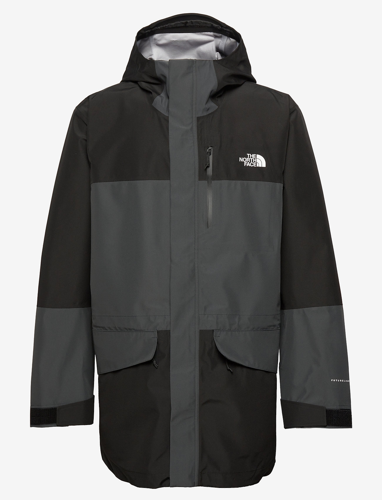 The North Face - M DRYZL AW FL JKT - outdoor & rain jackets - asphalt grey-tnf black - 0