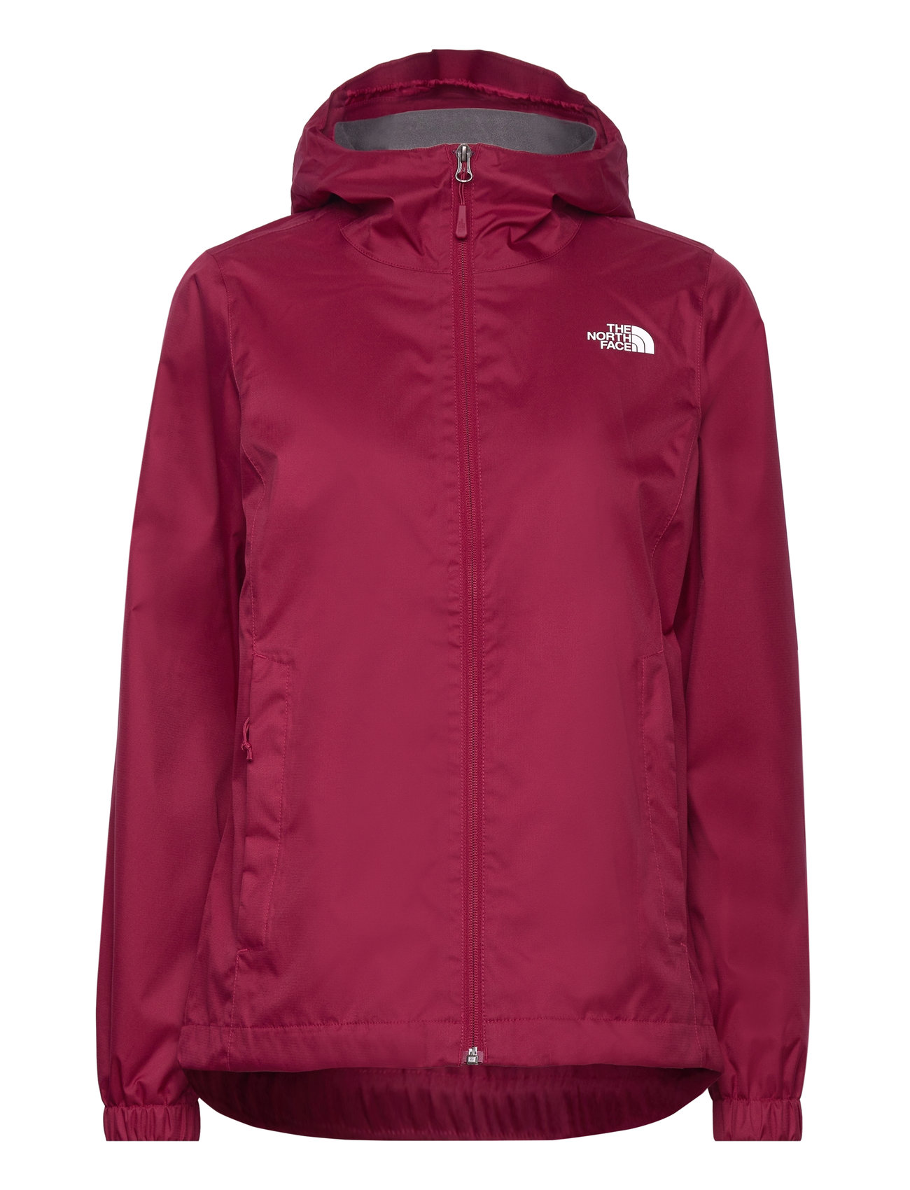 W Quest Jacket - Eu Sport Rainwear Rain Coats Burgundy The North Face