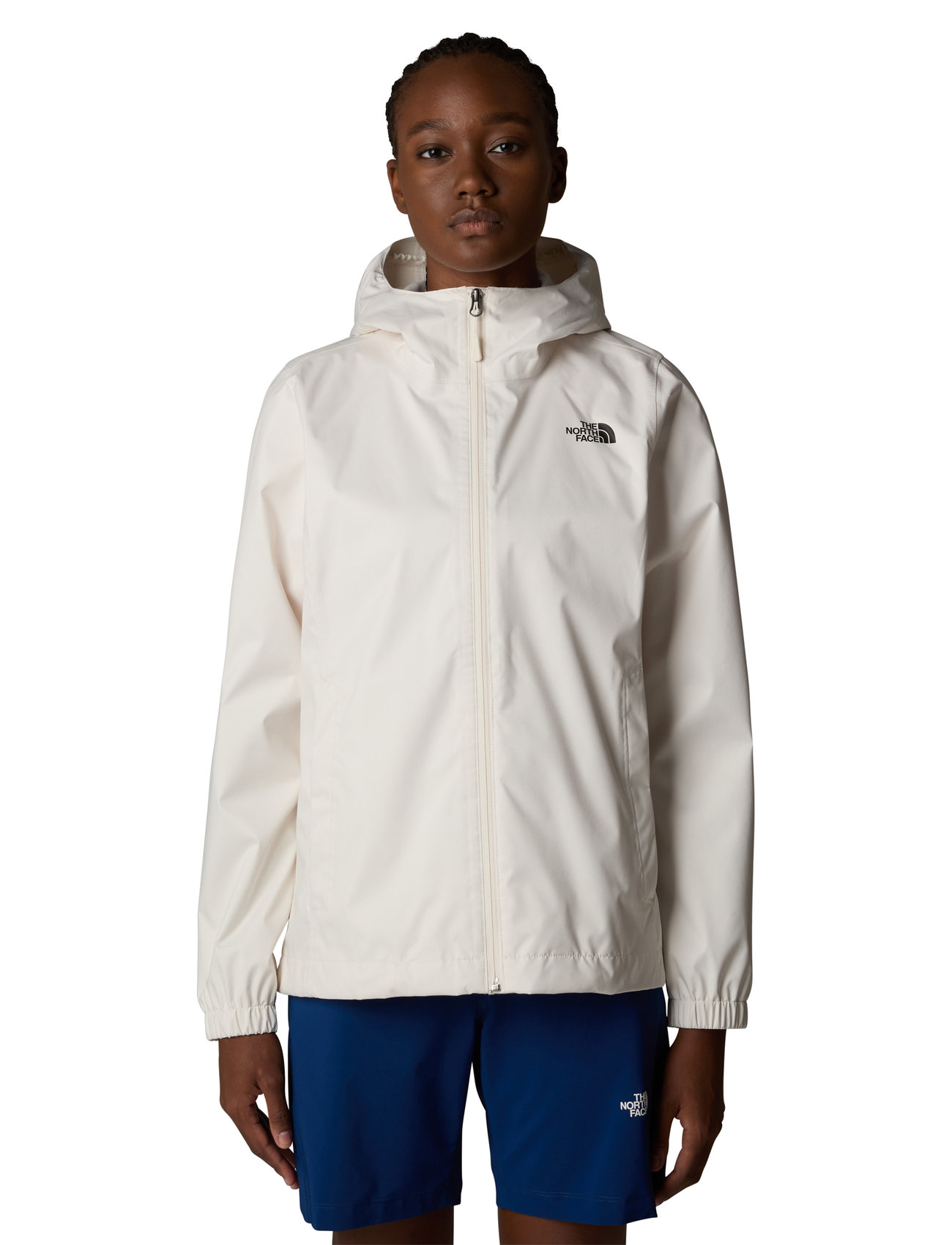 The North Face W Quest Jacket - Eu, XS, White, Regntøj > Regnfrakker, Dame