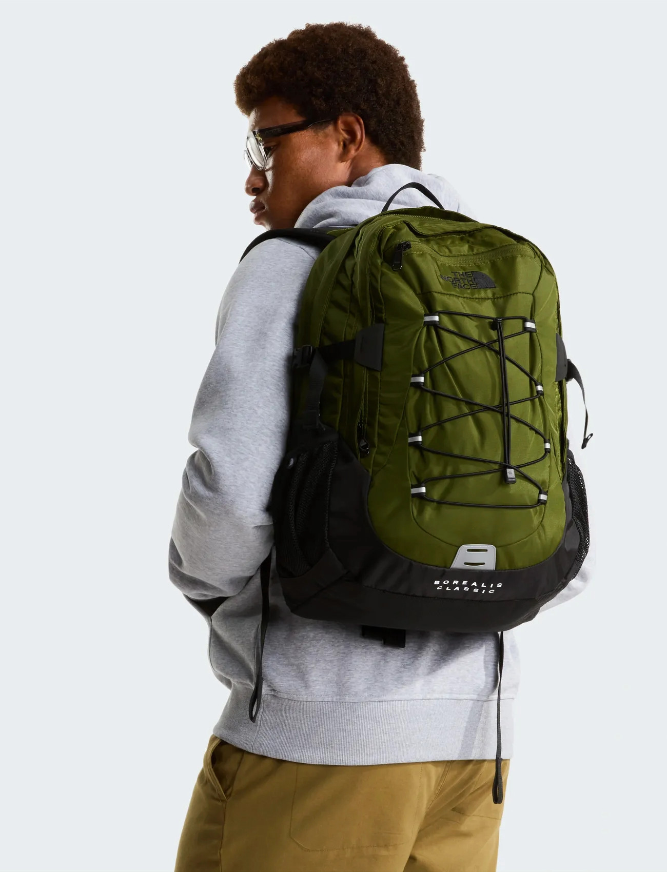 The North Face Borealis Classic, One Size, Khaki green, Sport > Rygsække, Herre