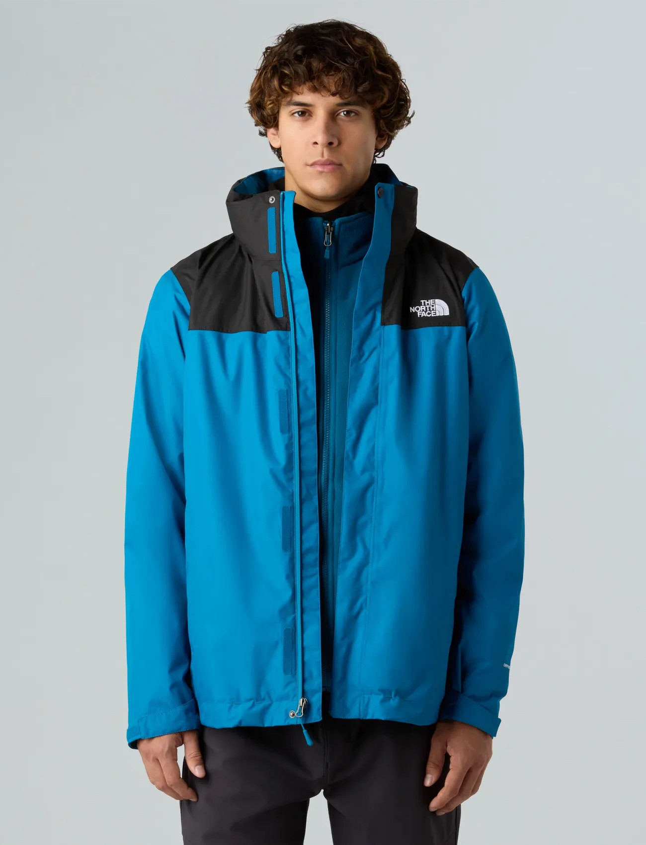 The North Face M Evolve Ii Triclimate Jacket - Eu, S, Blue, Sport Jackets > Sport Outdoor Jackets, Herre