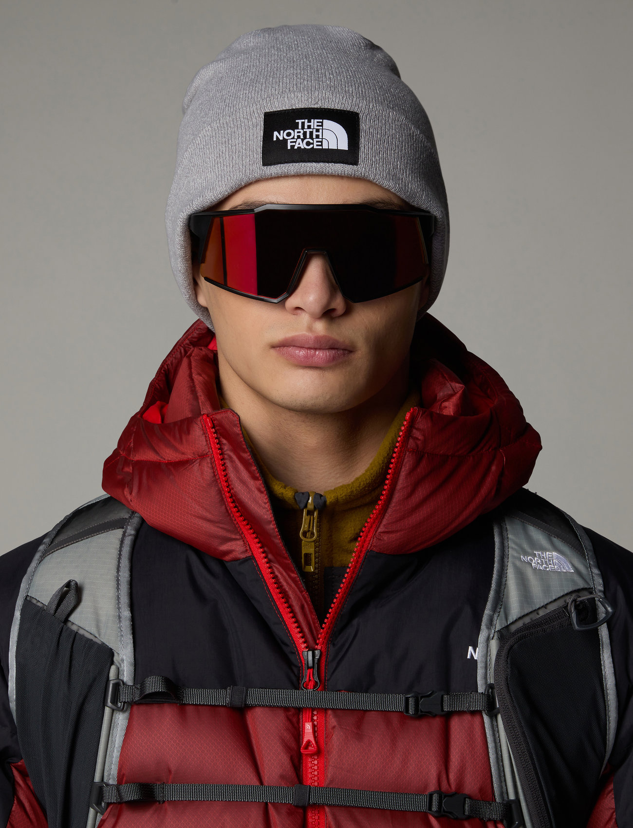 The North Face Dock Worker Recycled Beanie, One Size, Grey, Hovedbeklædning > Huer, Dame