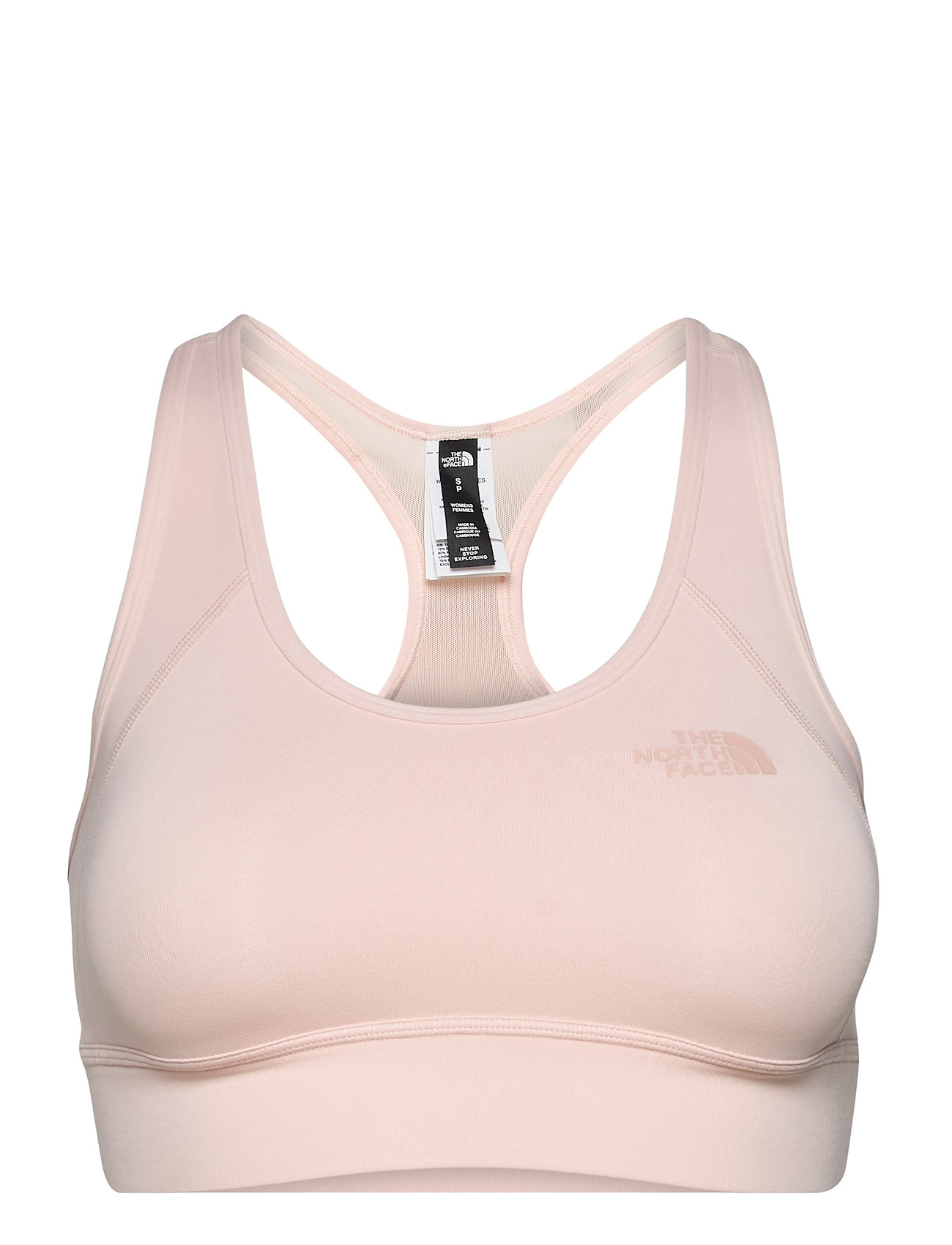 W Bounce Be G Bra Lingerie Bras & Tops Sports Bras - ALL Vaaleanpunainen The North Face