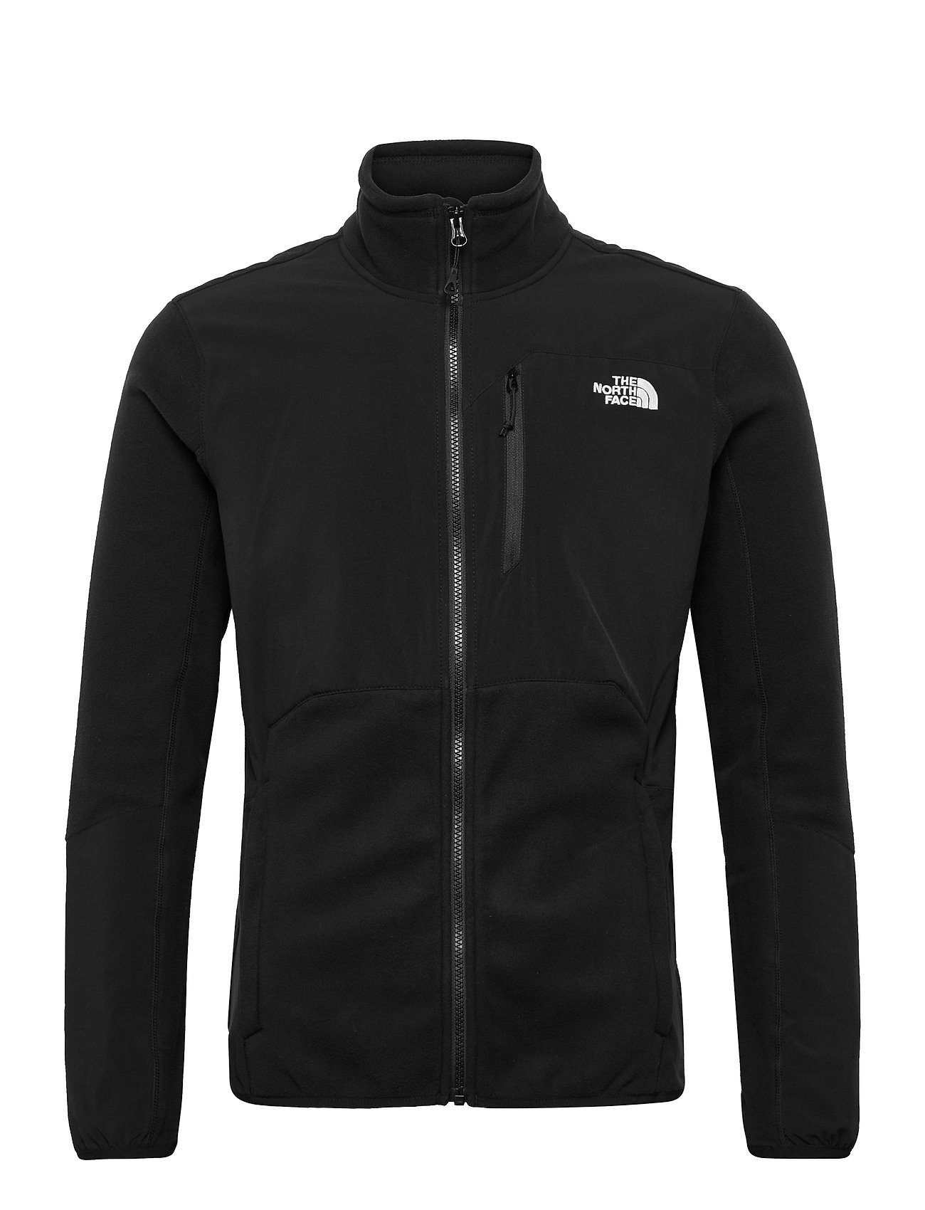 M Glacier Pro Full Zip - Eu Sport Sweatshirts & Hoodies Fleeces & Midlayers Black The North Face