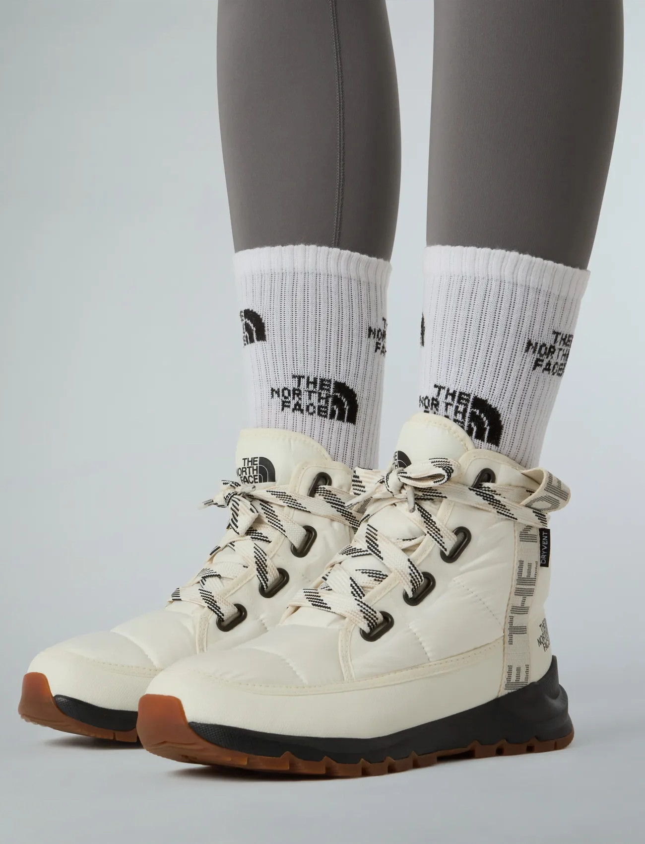 The North Face W Thermoball Lace Up Luxe Wp, 39, White, Sport Sko > Sport Outdoor-hiking Sko, Dame