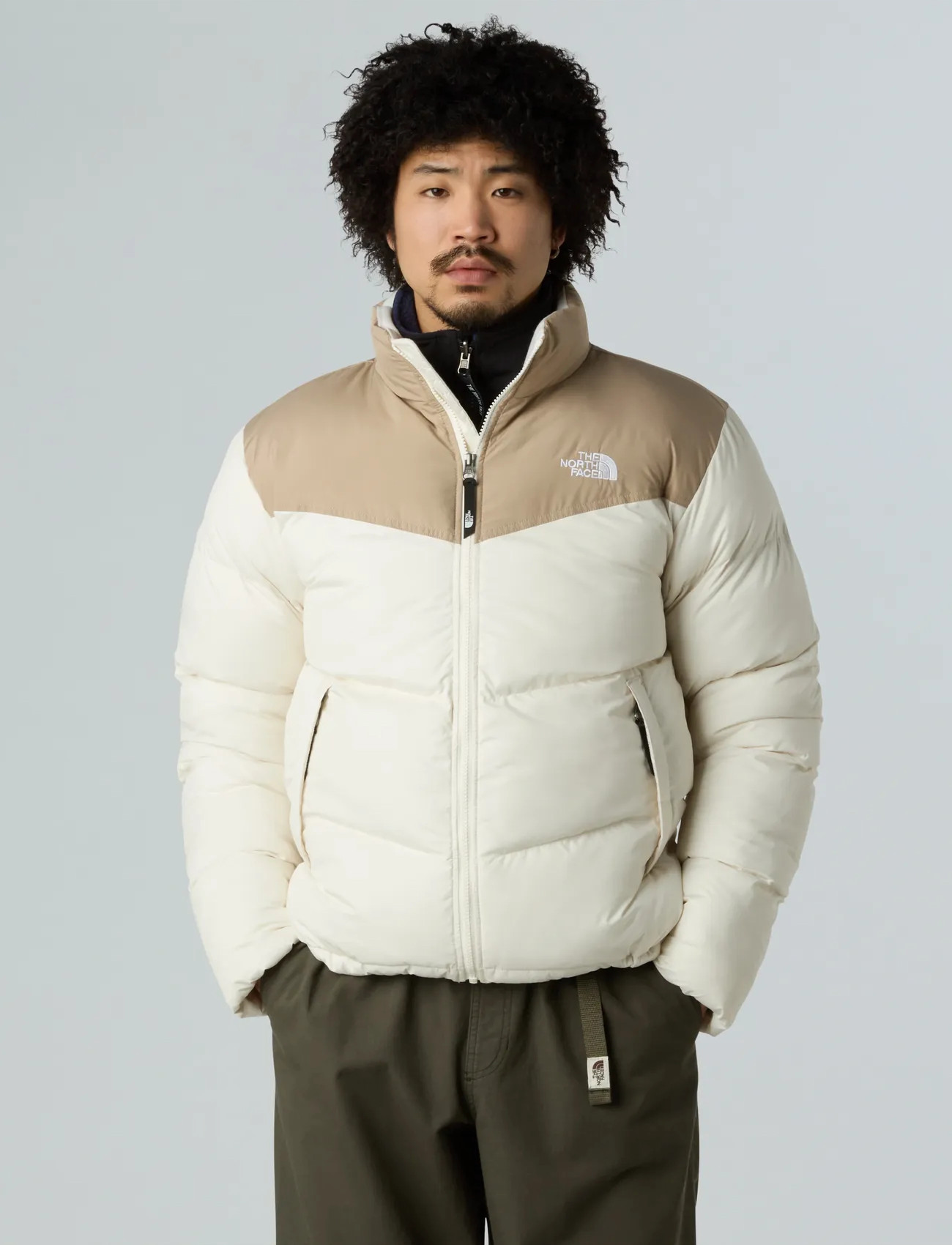 The North Face M Saikuru Jacket, XS, Cream, Jakker > Vatterede Jakker, Herre