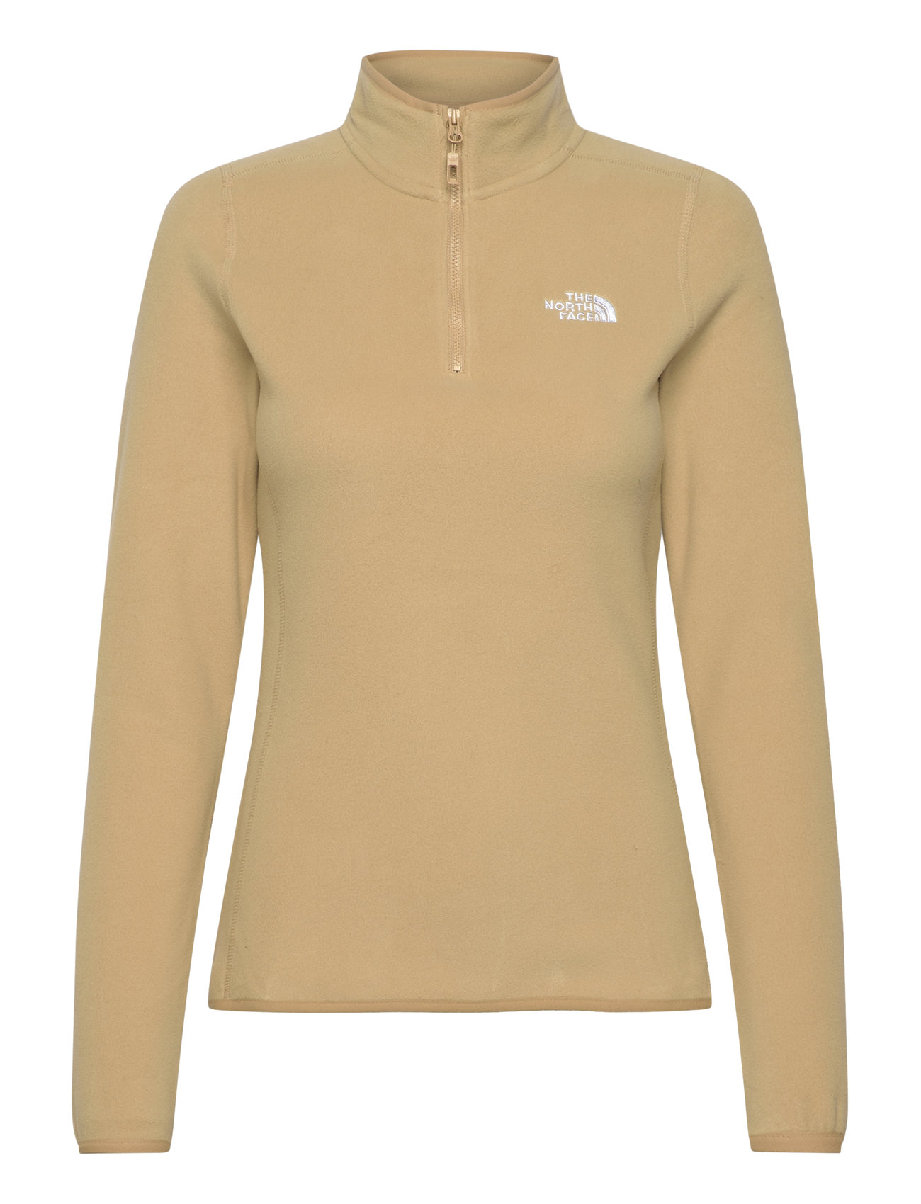 The North Face W 100 Glacier 1/4 Zip - Eu Beige