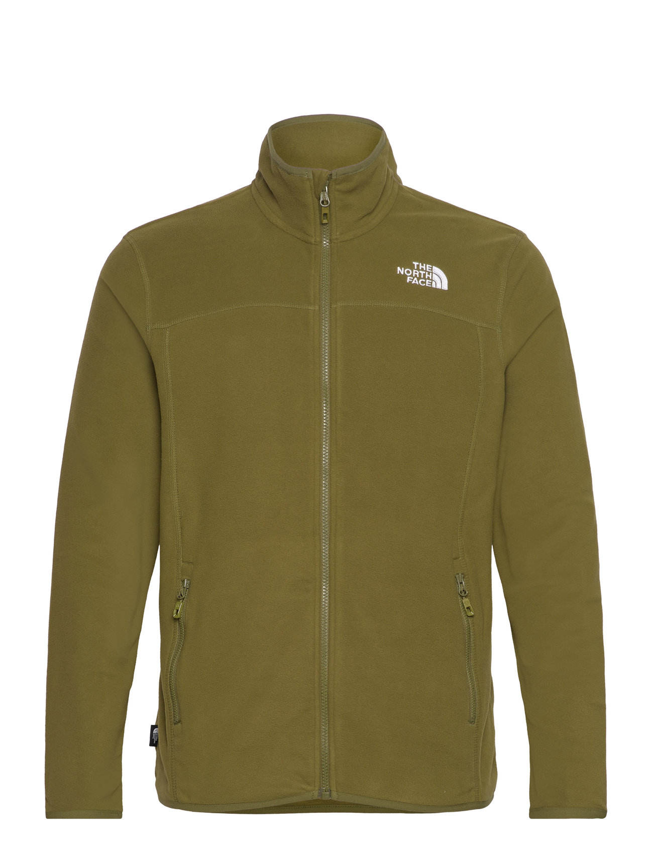 M 100 Glacier Full Zip - Eu Sport Sweatshirts & Hoodies Fleeces & Midlayers Khaki Green The North Face