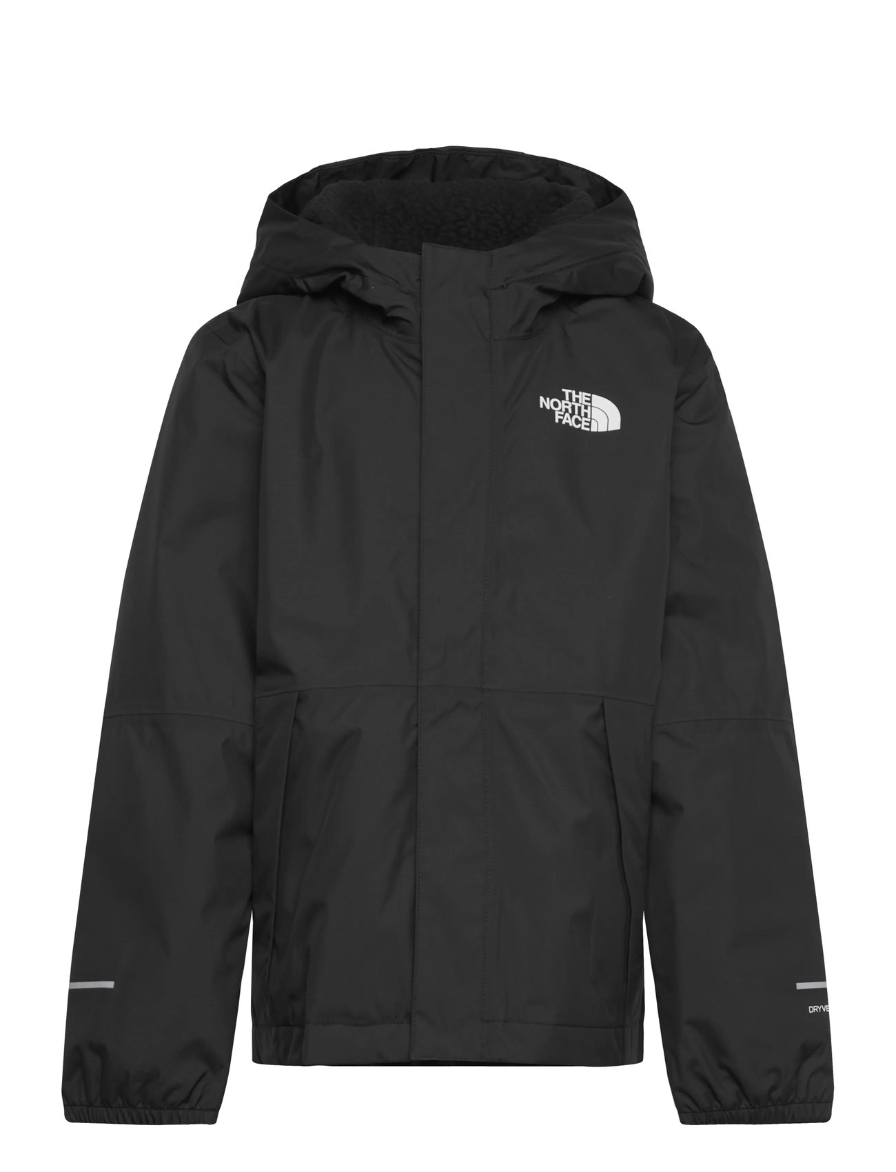 The North Face B Warm Antora Rain Jacket, 130-141, Black, Regntøj > Jakker, Børn