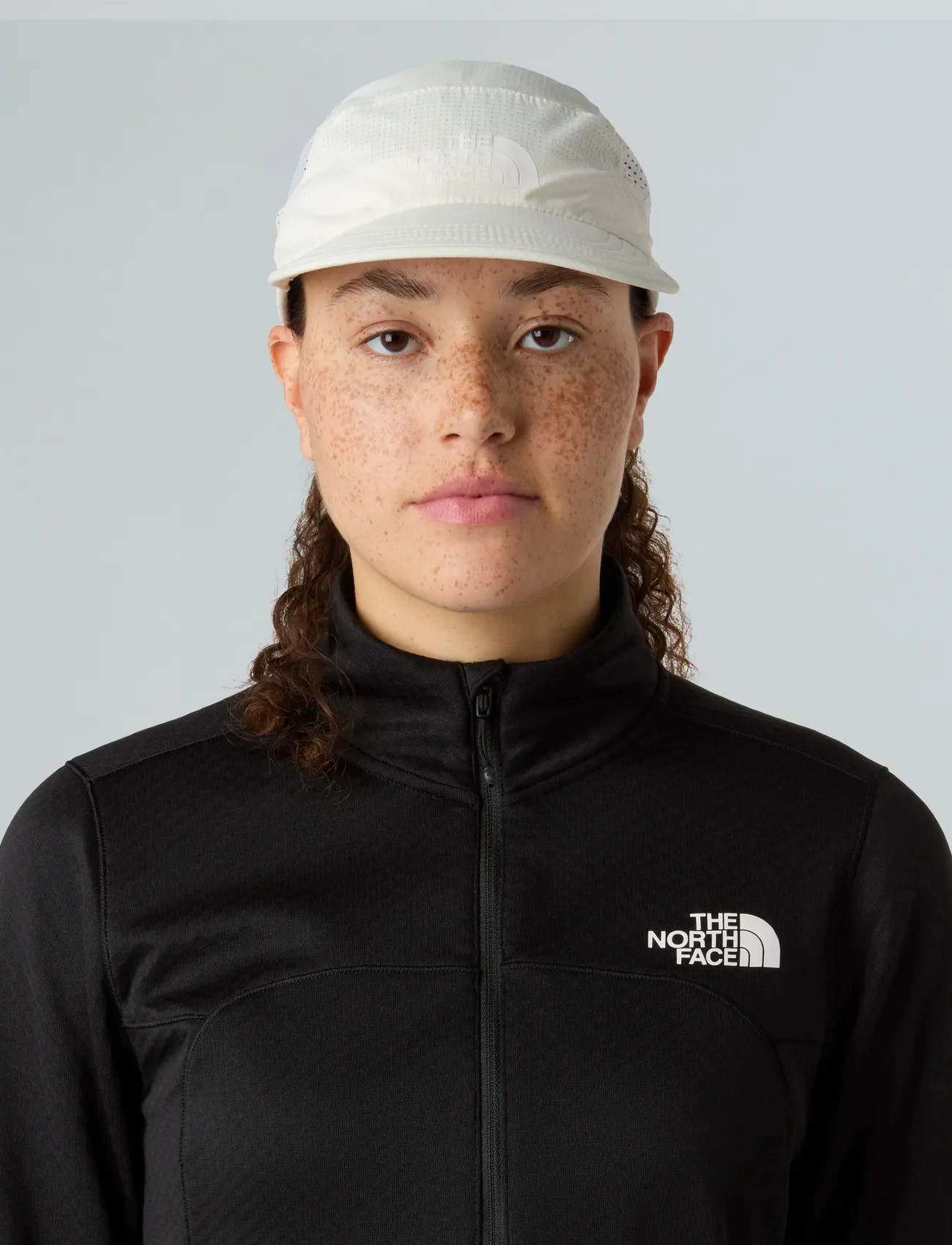 The North Face Summer Lt Run Hat, One Size, White, Sport Accessories > Sport Caps, Dame
